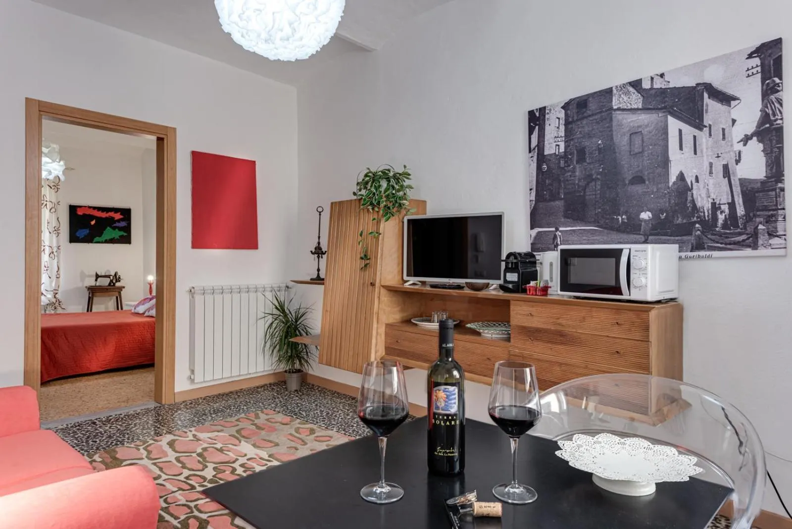 Living room in Vedetta Townhouse - camere e appartamenti nel centro storico by Be Vedetta