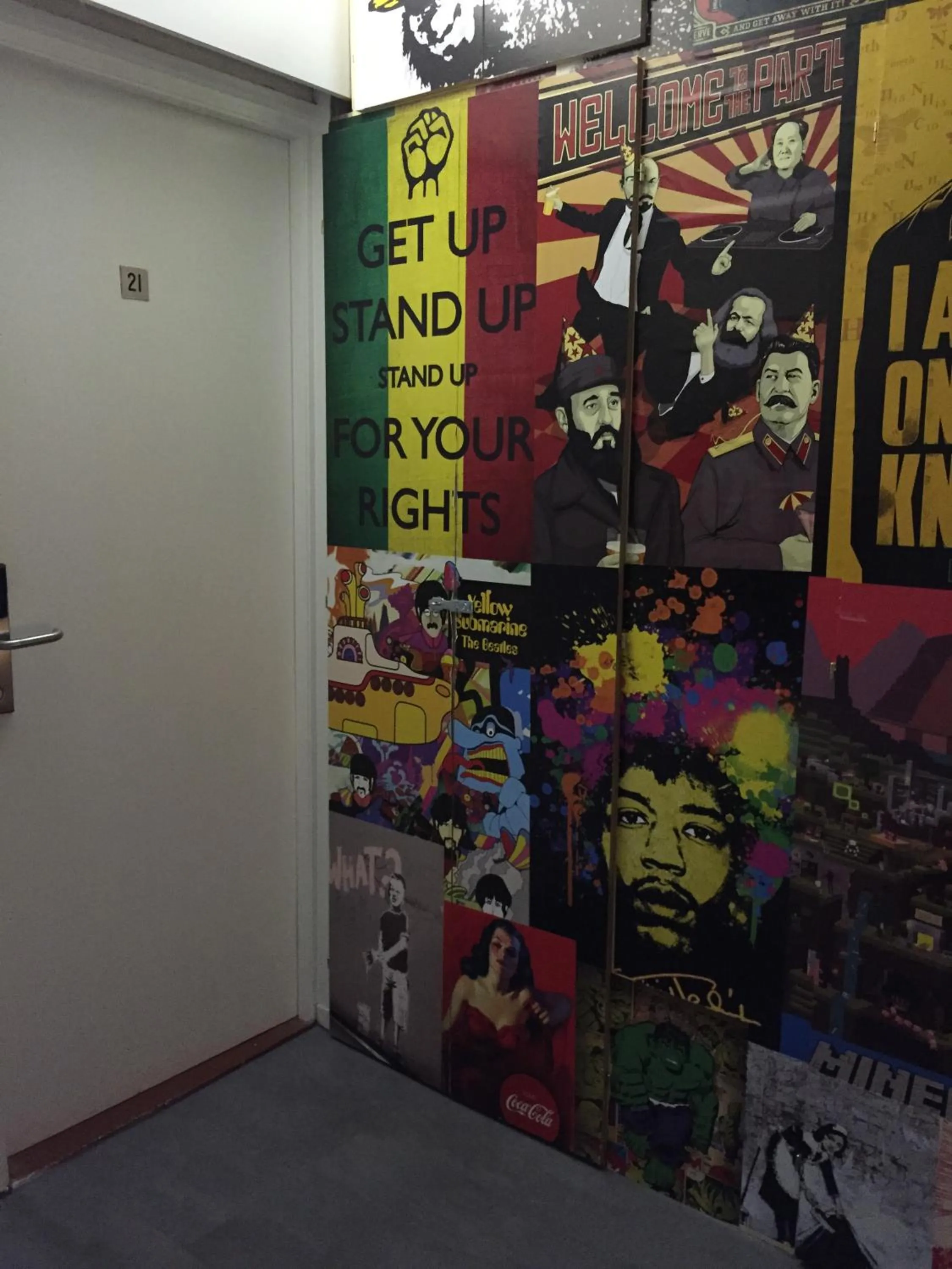 Decorative detail in Hotel Credible