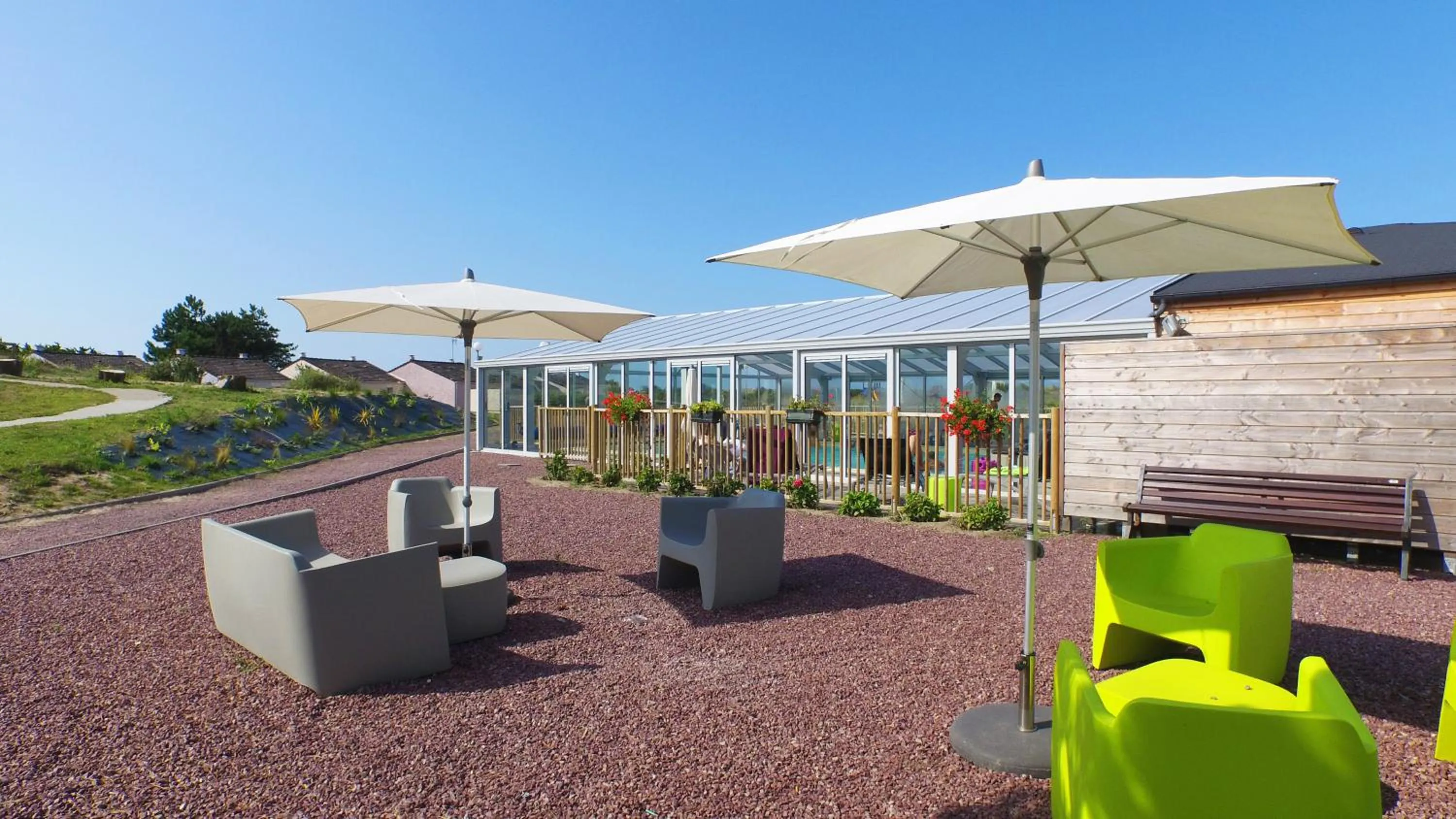 Patio in VVF Cotentin Îles anglo-normandes