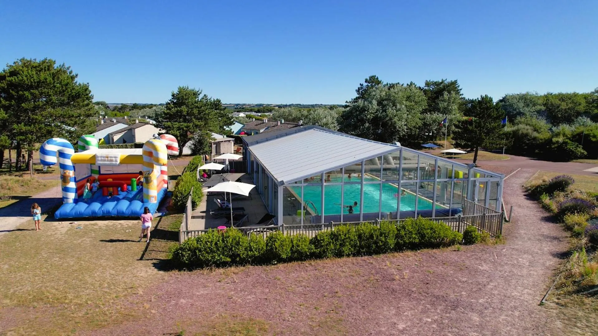 Swimming pool in VVF Cotentin Îles anglo-normandes
