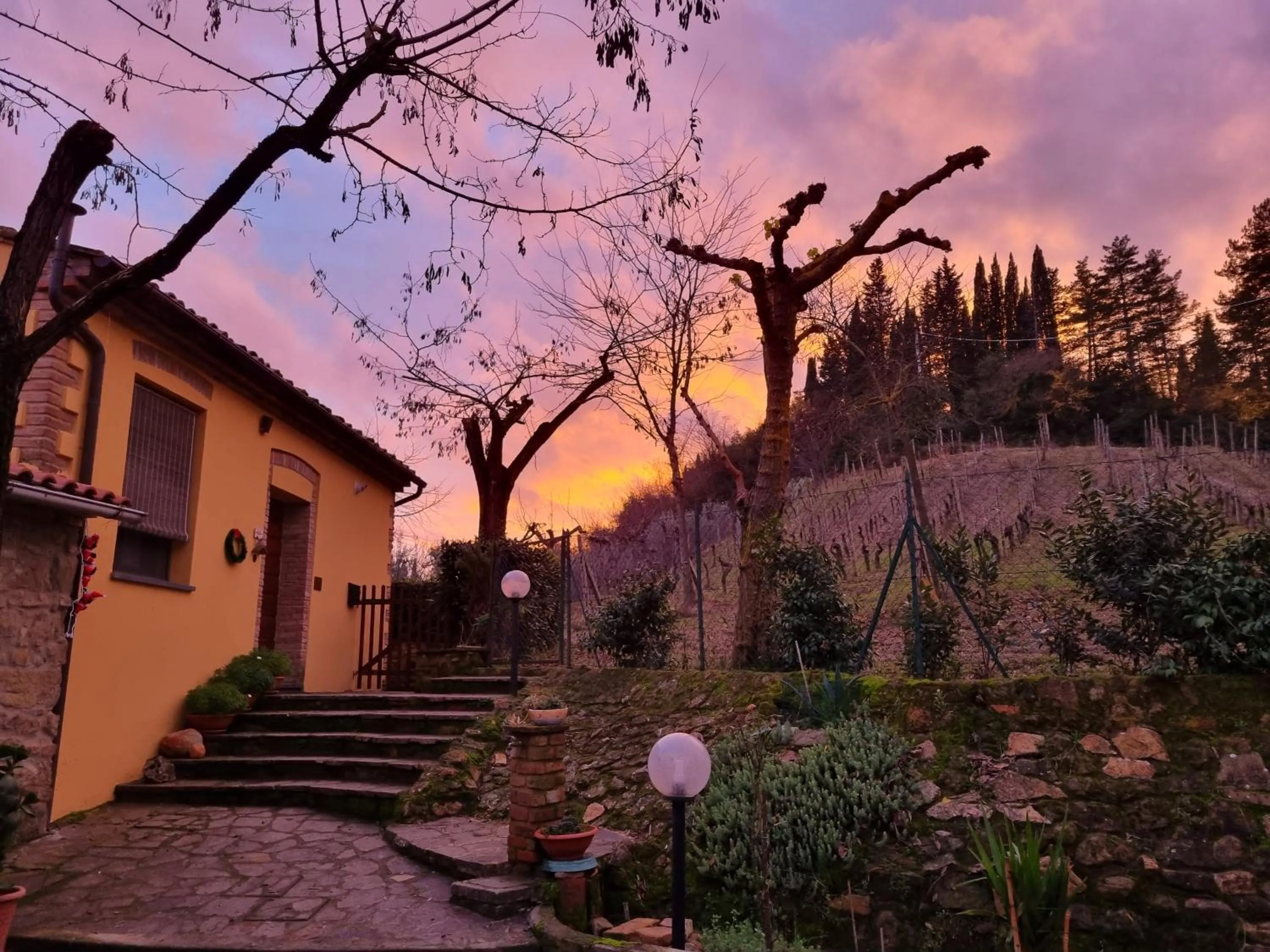 Property building in Agriturismo Villino del Grillo