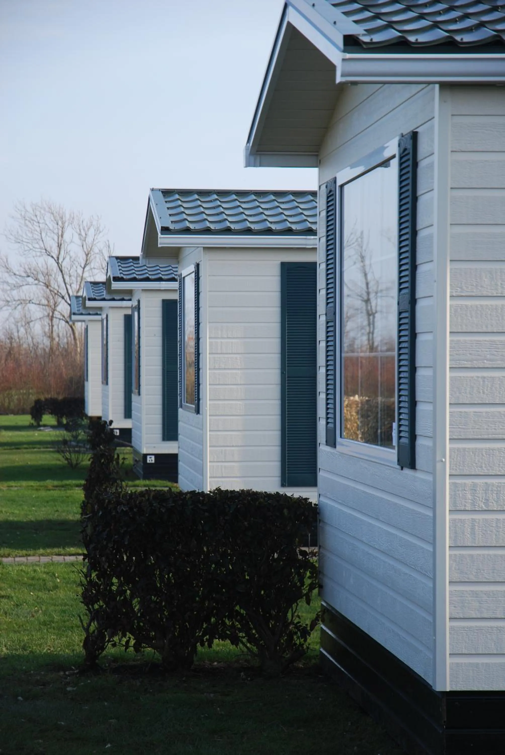 Facade/entrance in Minicamping De Visser