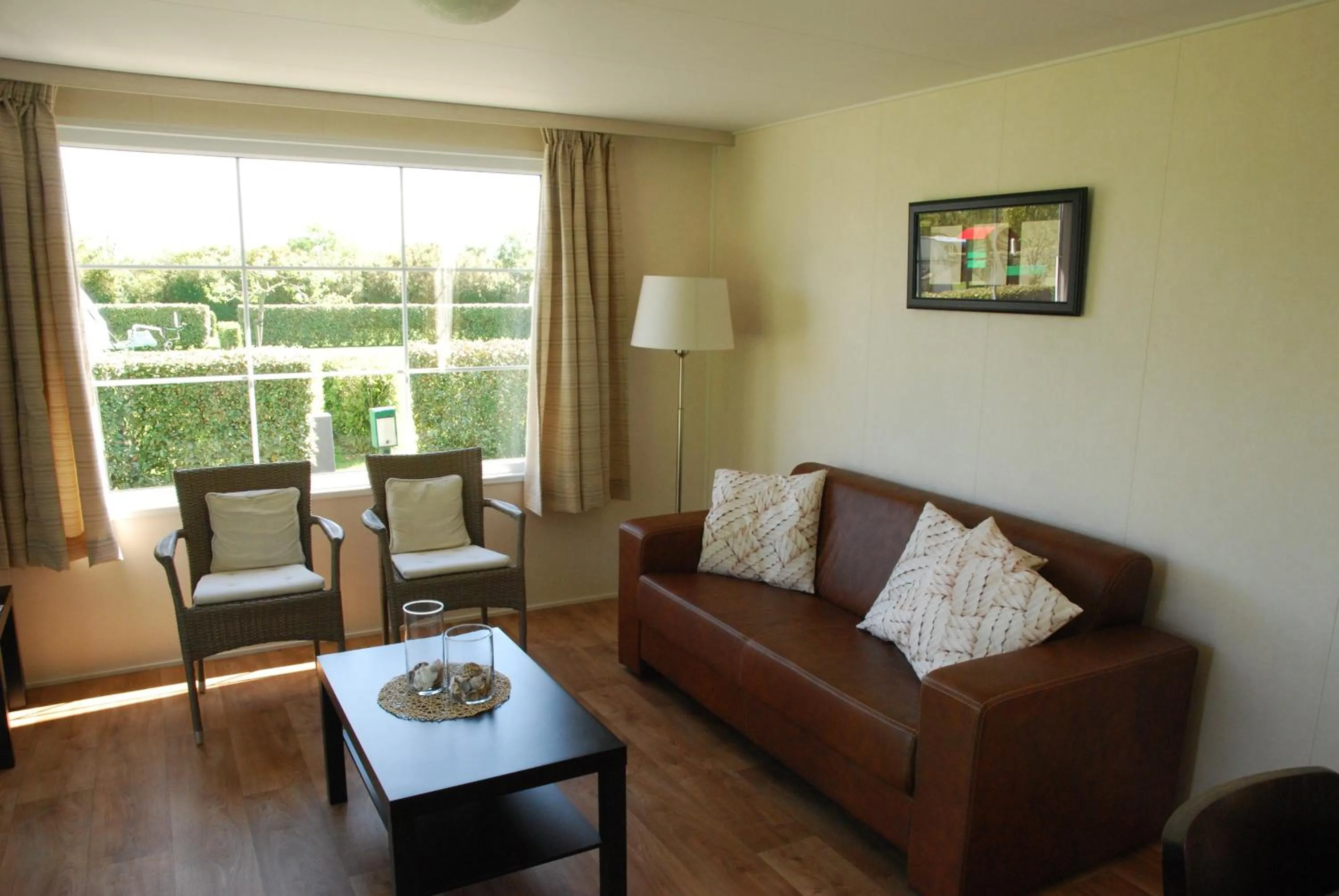 Living room in Minicamping De Visser