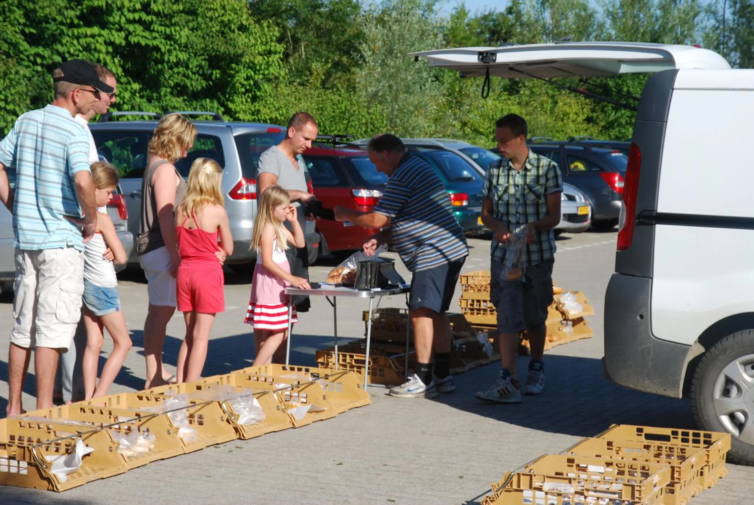 People in Minicamping De Visser