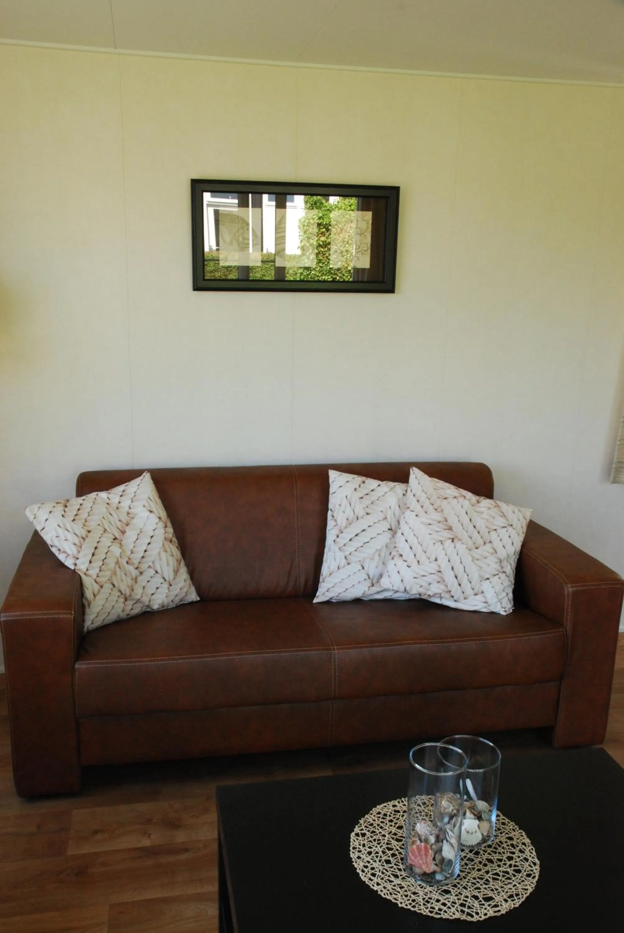 Living room in Minicamping De Visser