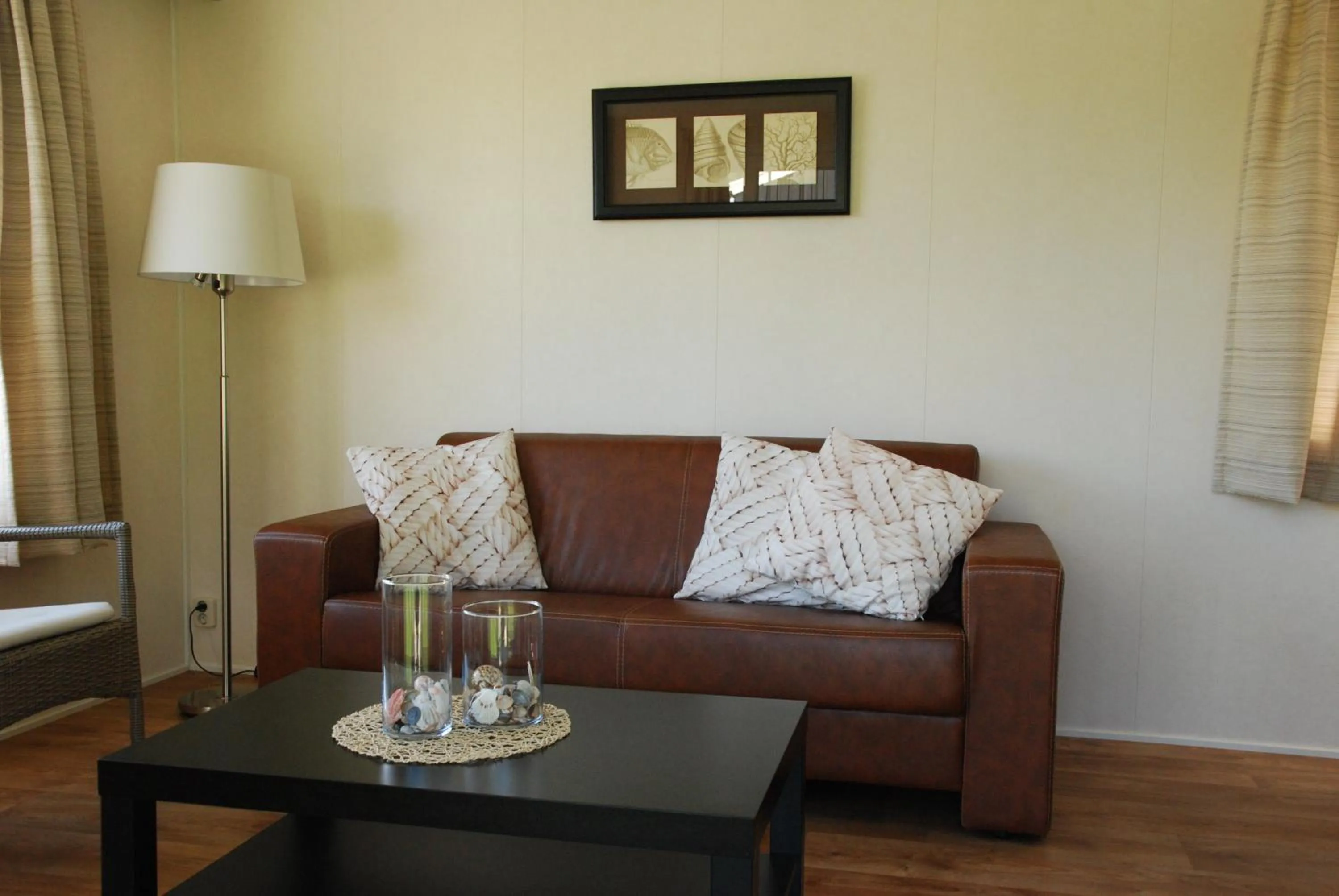 Living room in Minicamping De Visser