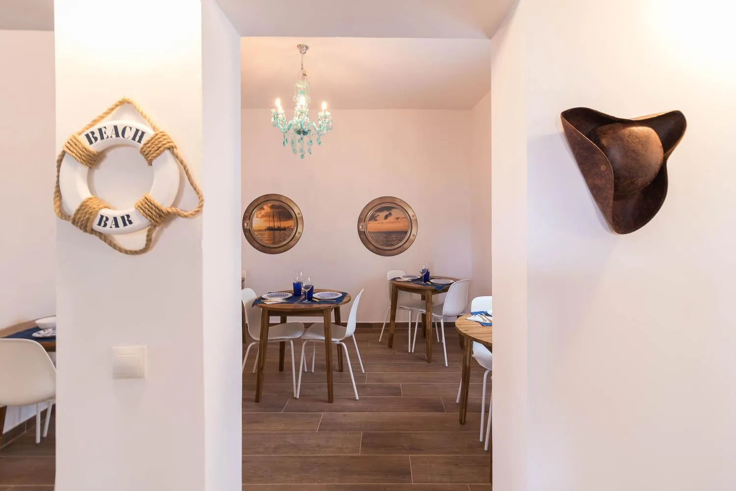 Dining area in La Bussola