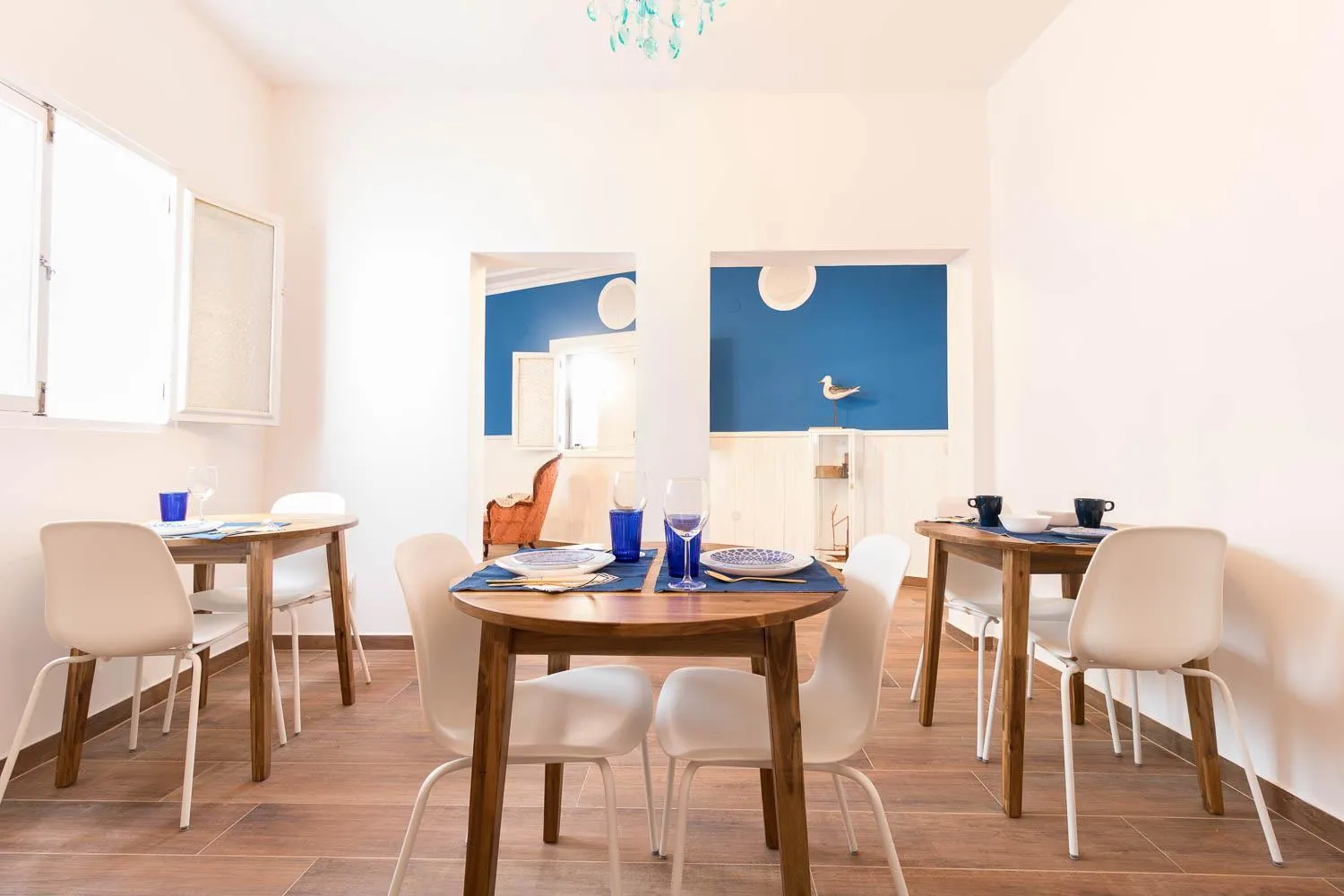 Dining area in La Bussola