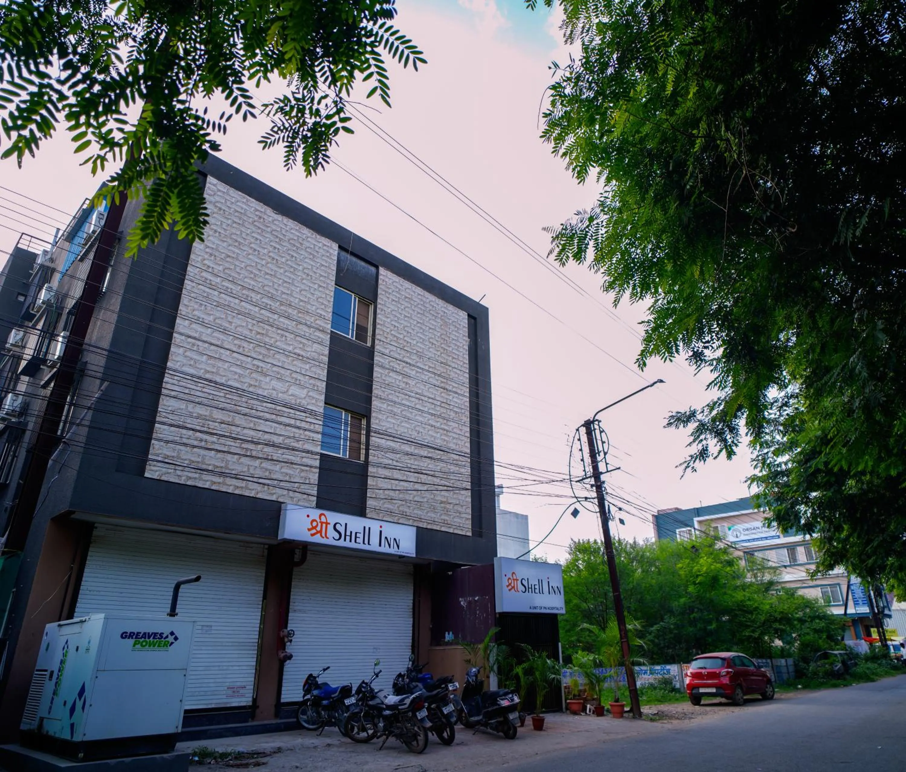 Facade/entrance, Property Building in Hotel Shree Shell Inn