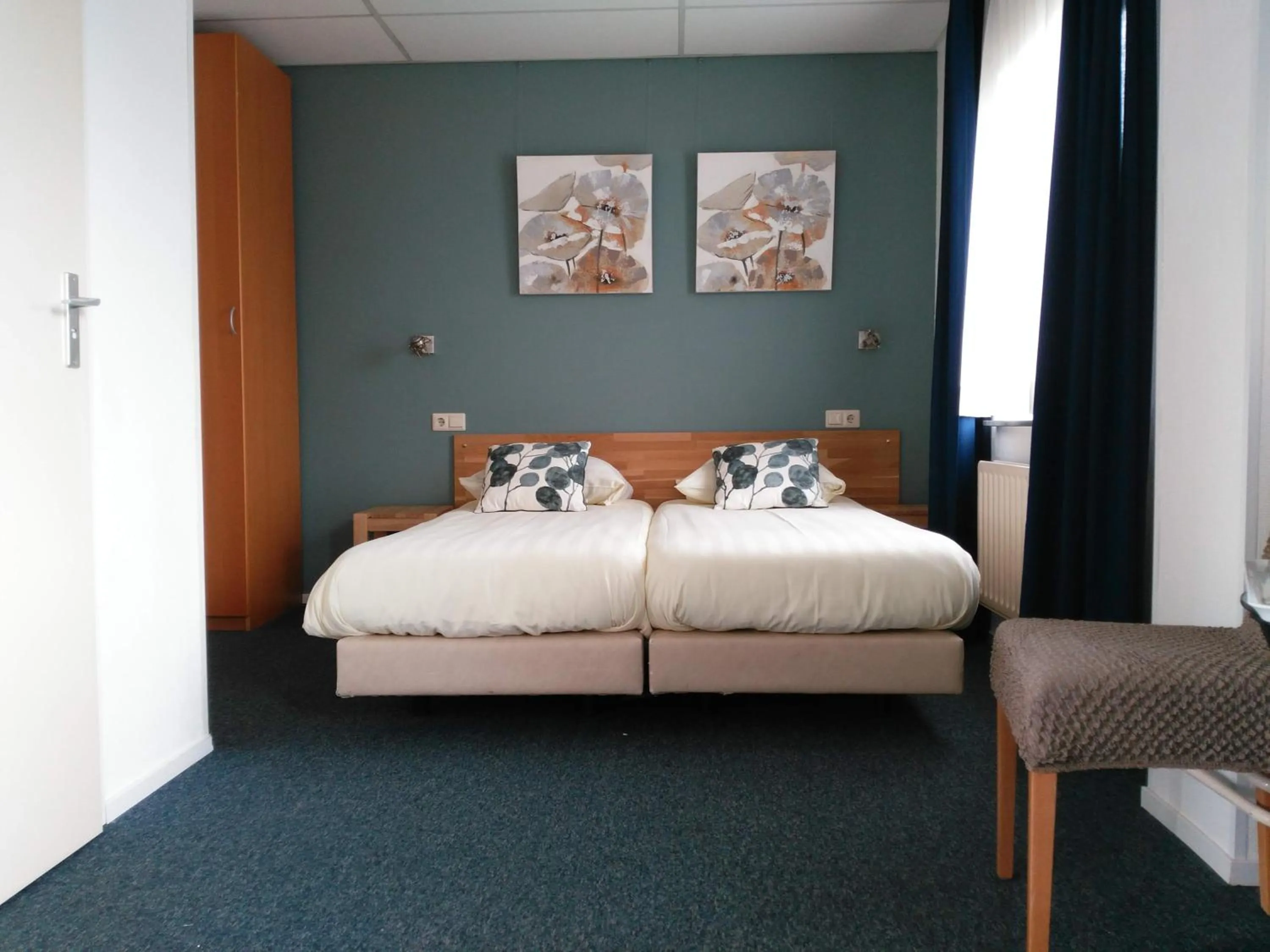 Bed in Hotel De Wilde Kriek