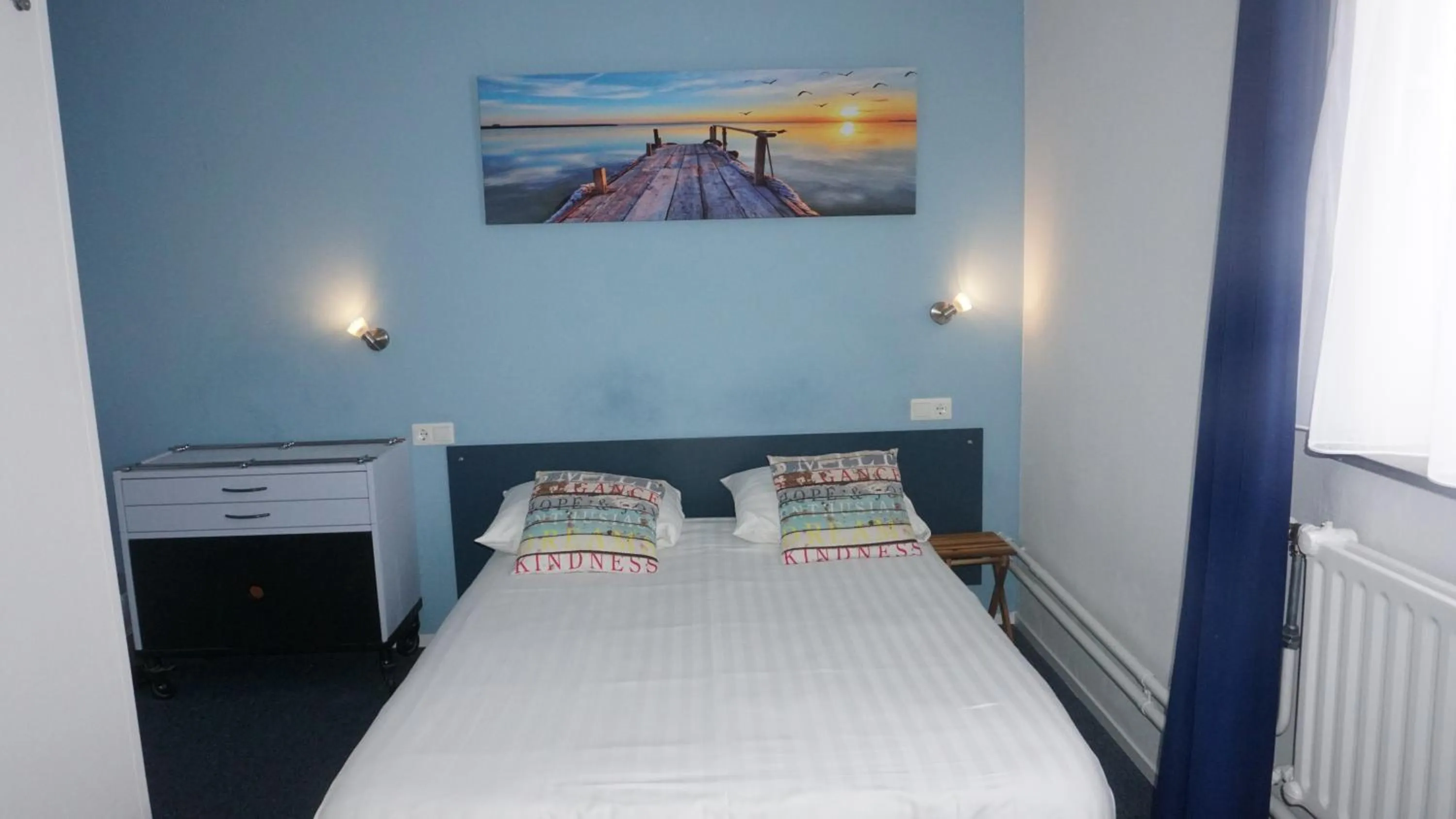 Bed in Hotel De Wilde Kriek