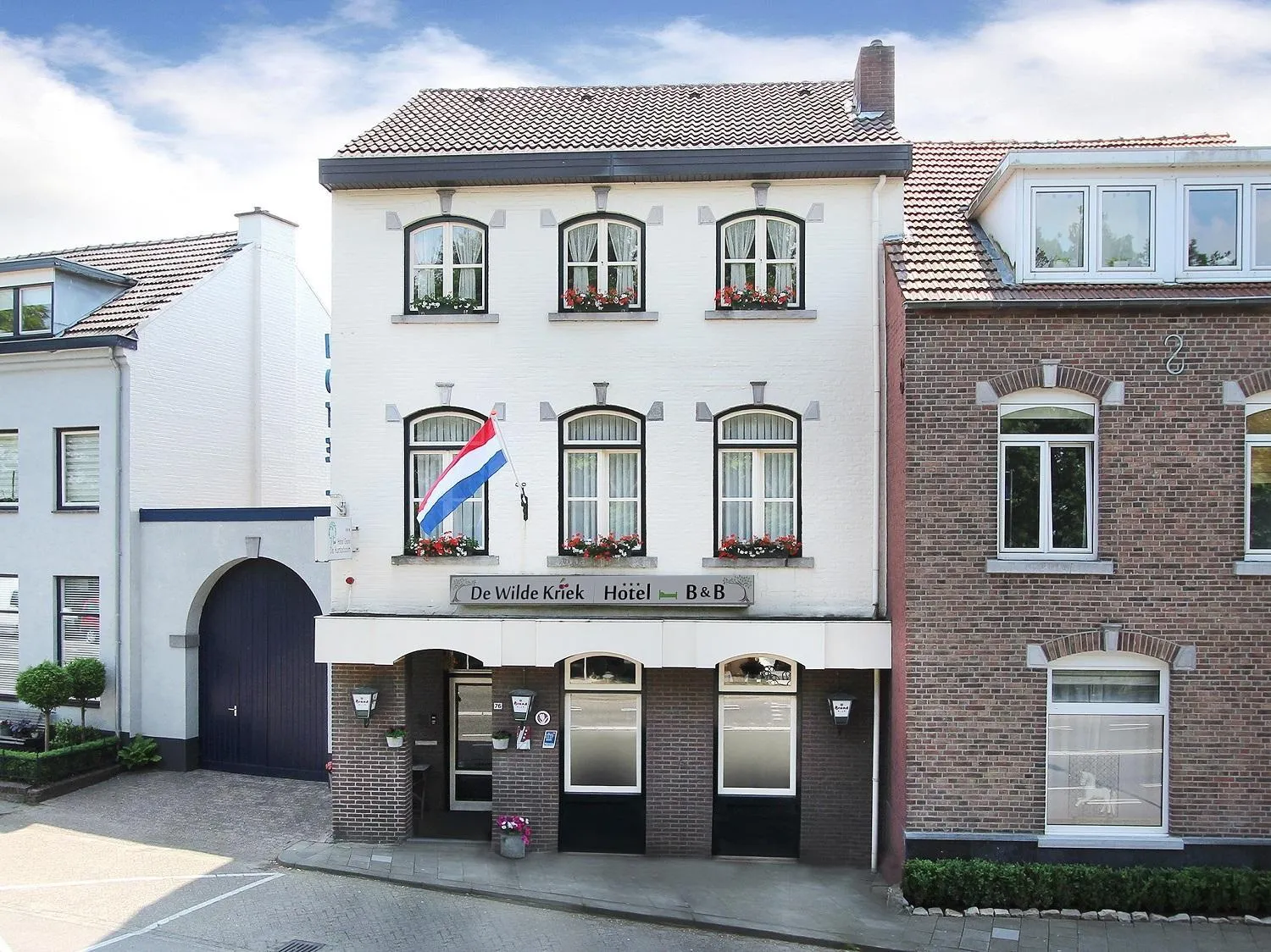 Property building in Hotel De Wilde Kriek