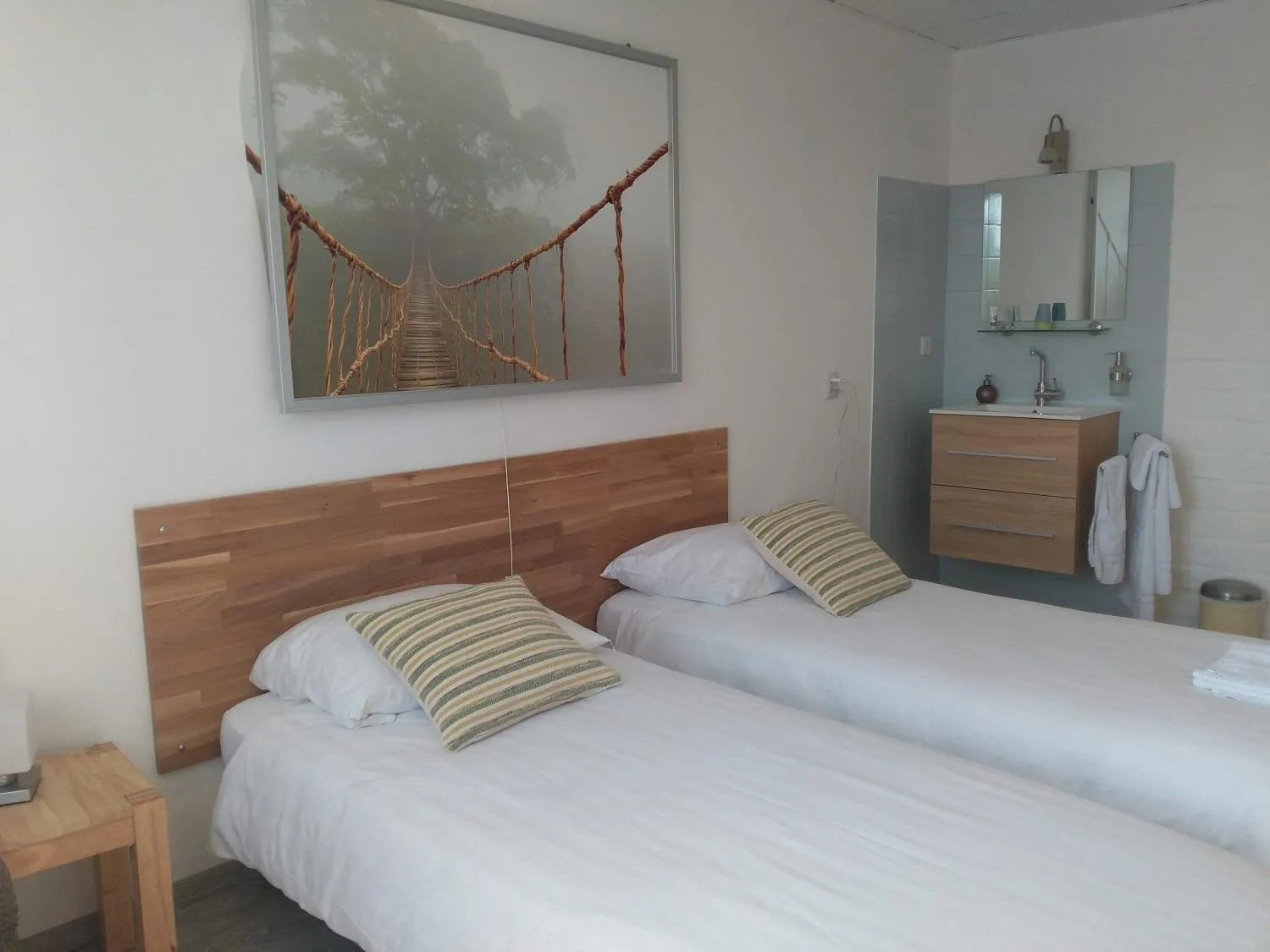 Garden, Bed in Hotel De Wilde Kriek