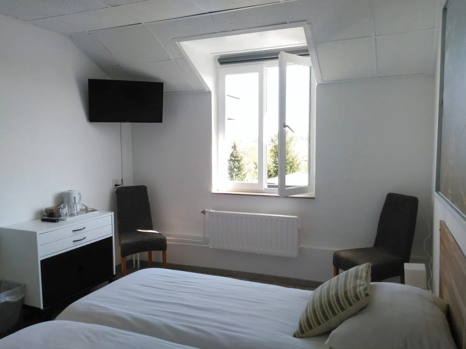 Garden, Bed in Hotel De Wilde Kriek