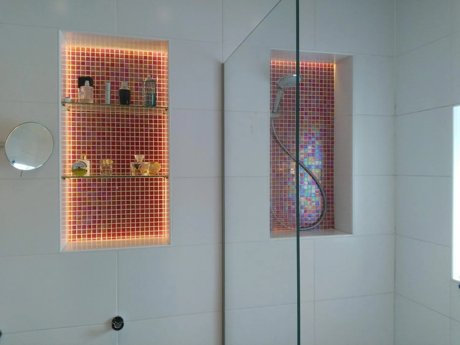 Shower in Hotel De Wilde Kriek