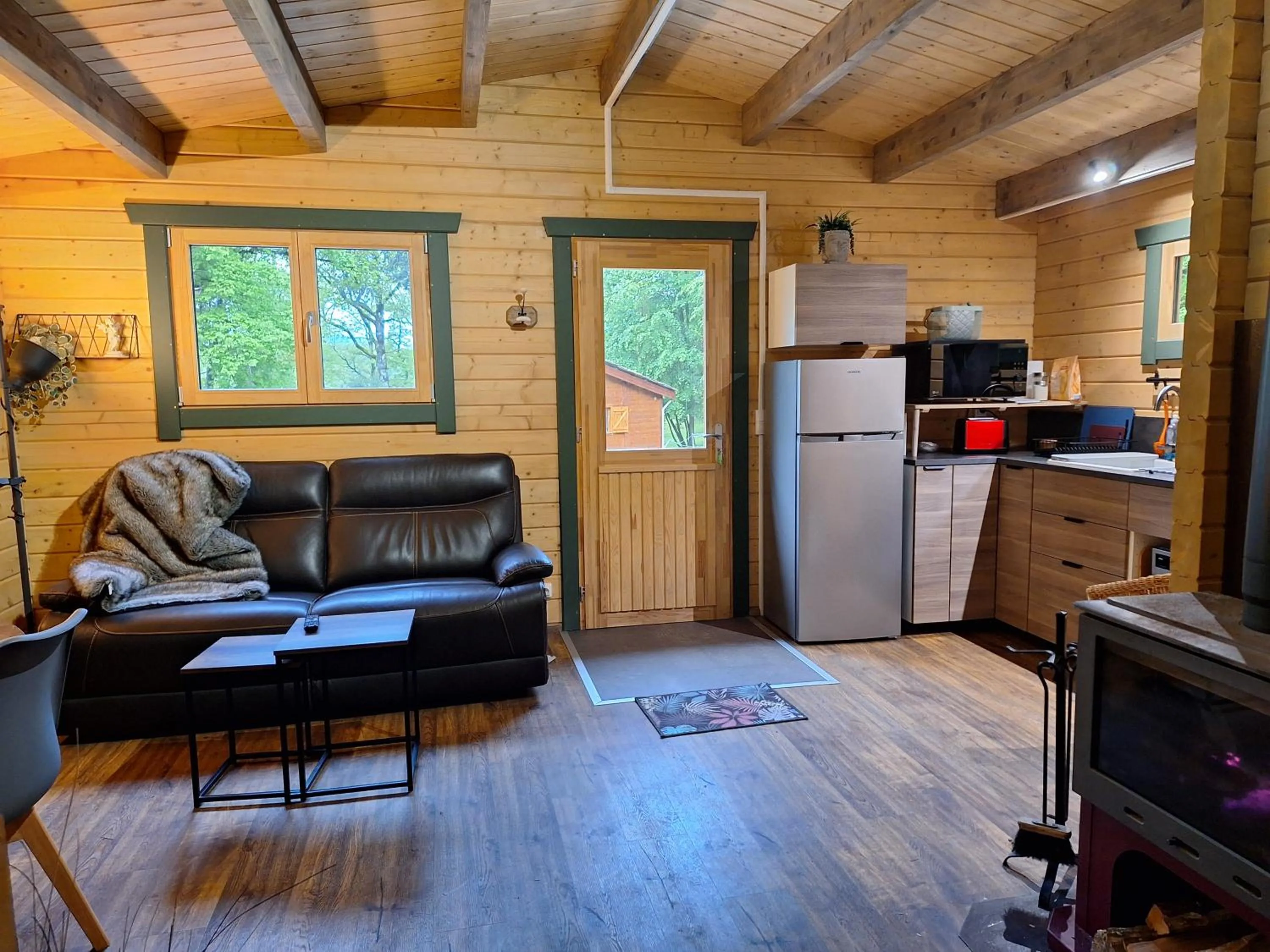 Living room in Chalets du Bois de Vache