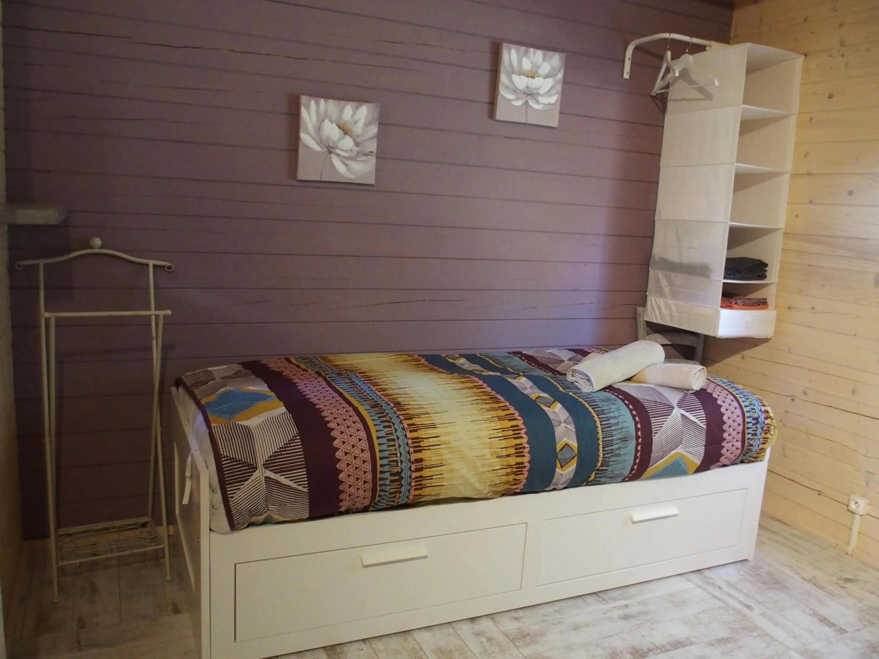 Bed in Chalets du Bois de Vache