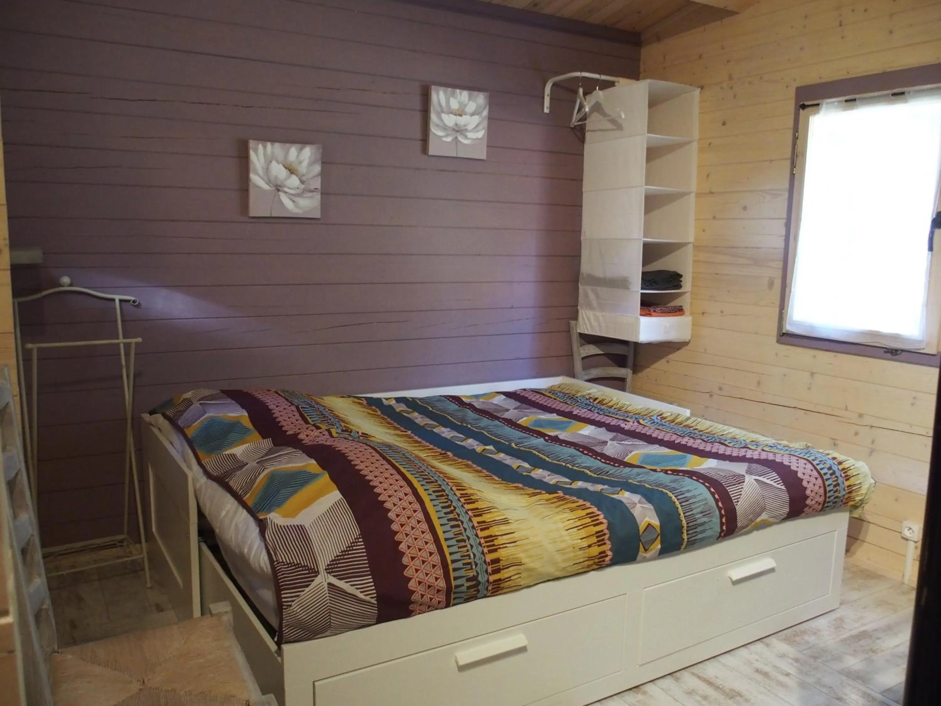 Bed in Chalets du Bois de Vache