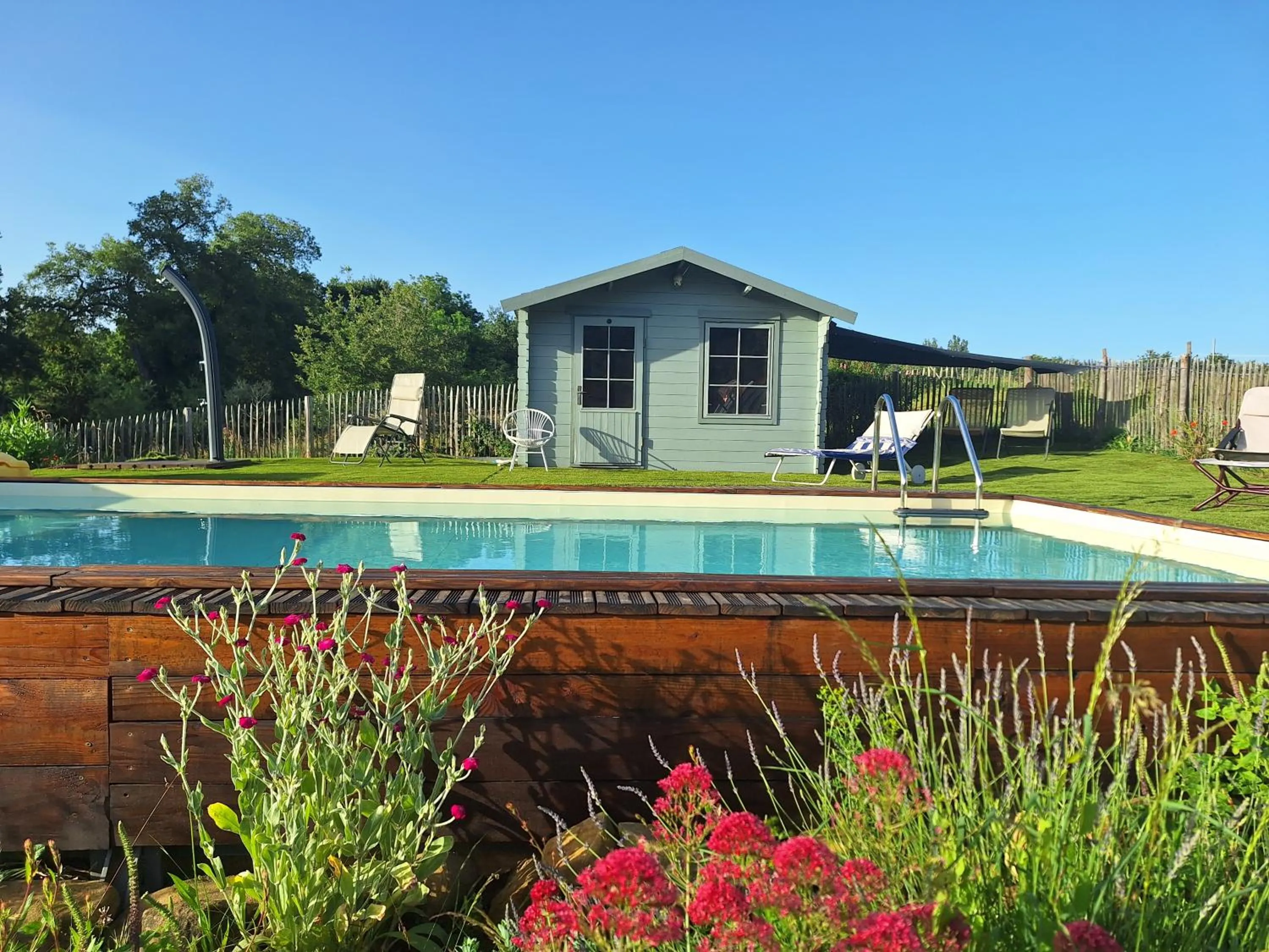 Swimming pool in Chalets du Bois de Vache
