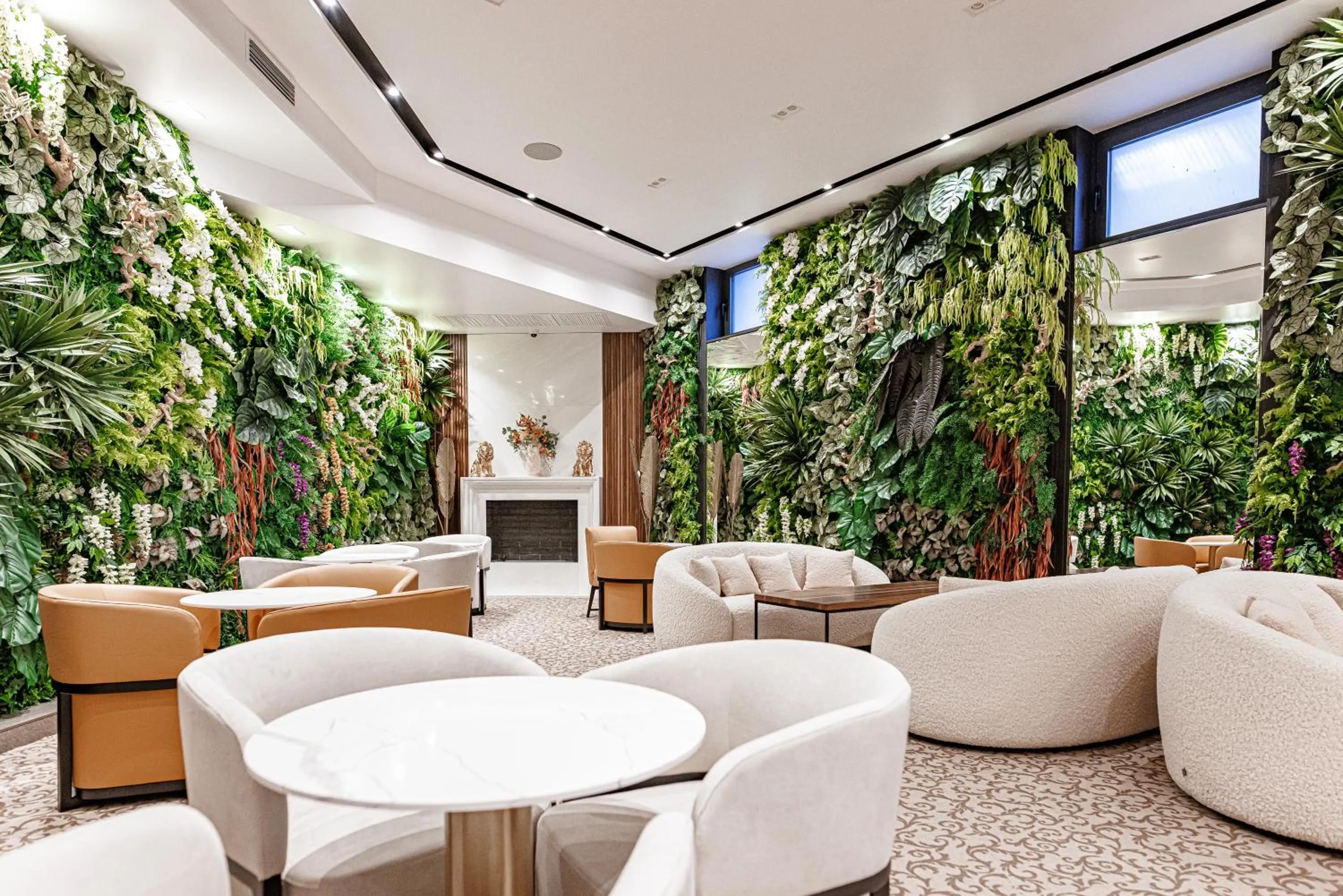 Seating area in Hotel Balkan