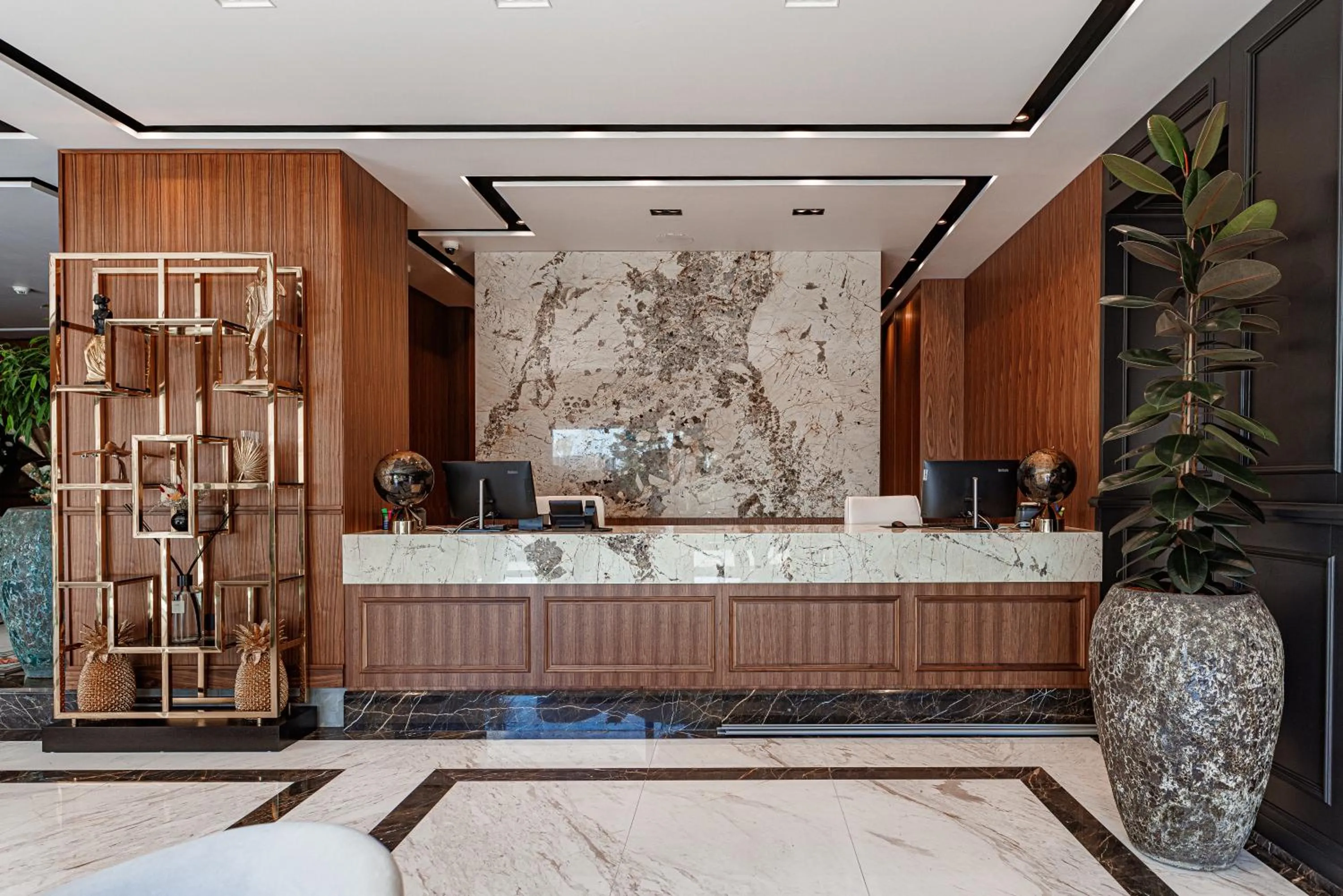 Lobby or reception in Hotel Balkan