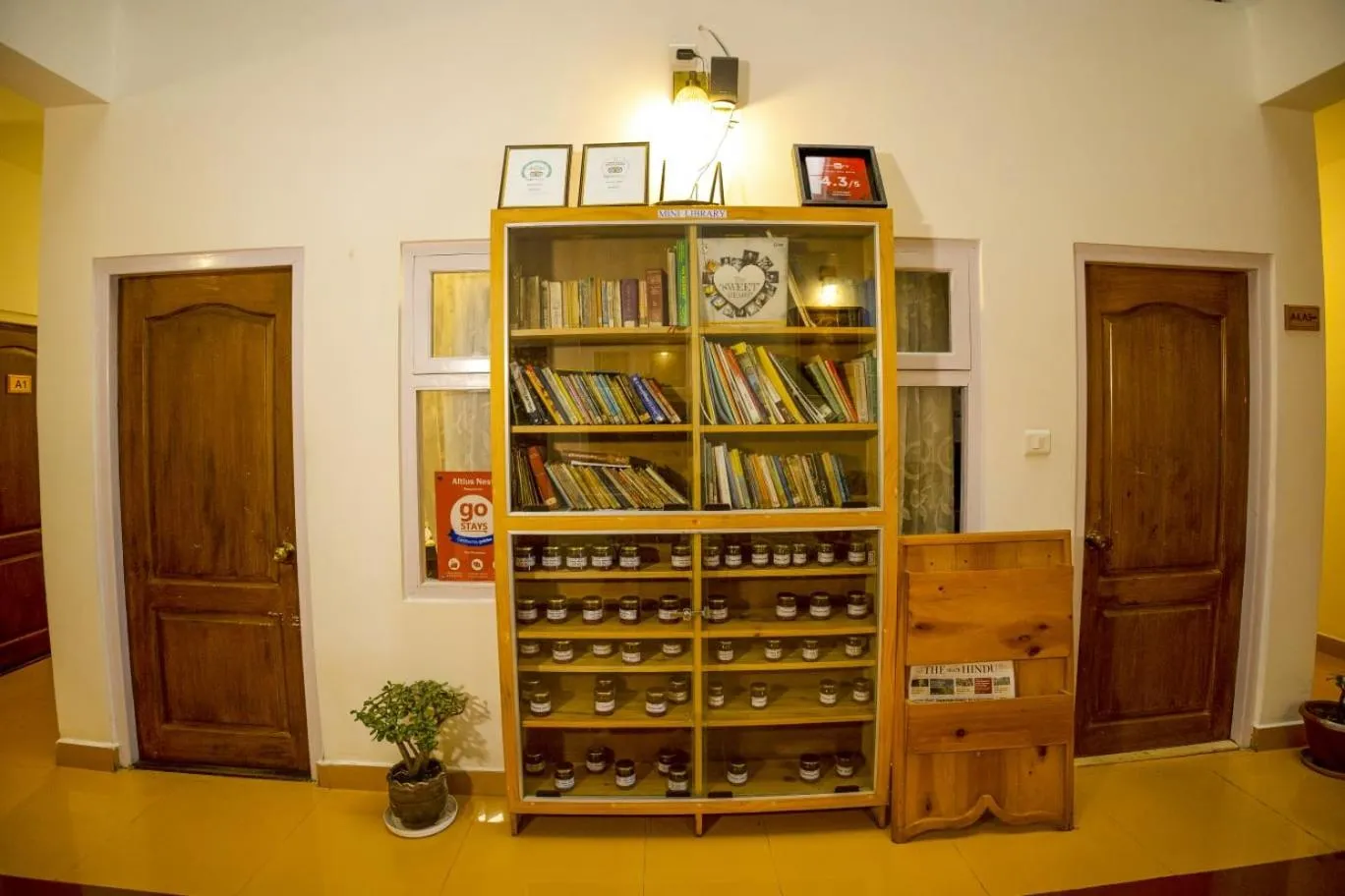 Library in Altius Nest Hotel