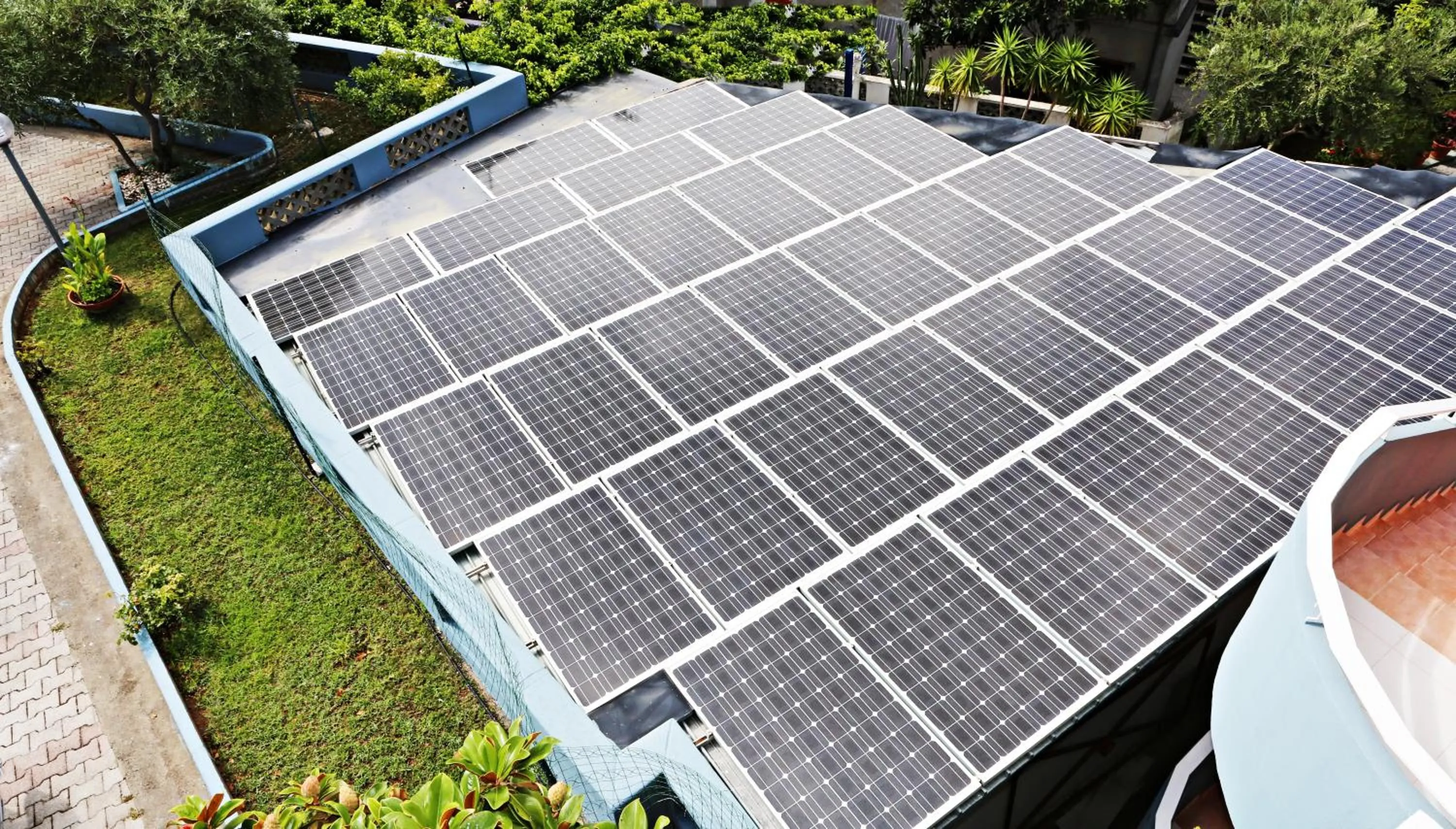 Property building in Hotel Blu Eden