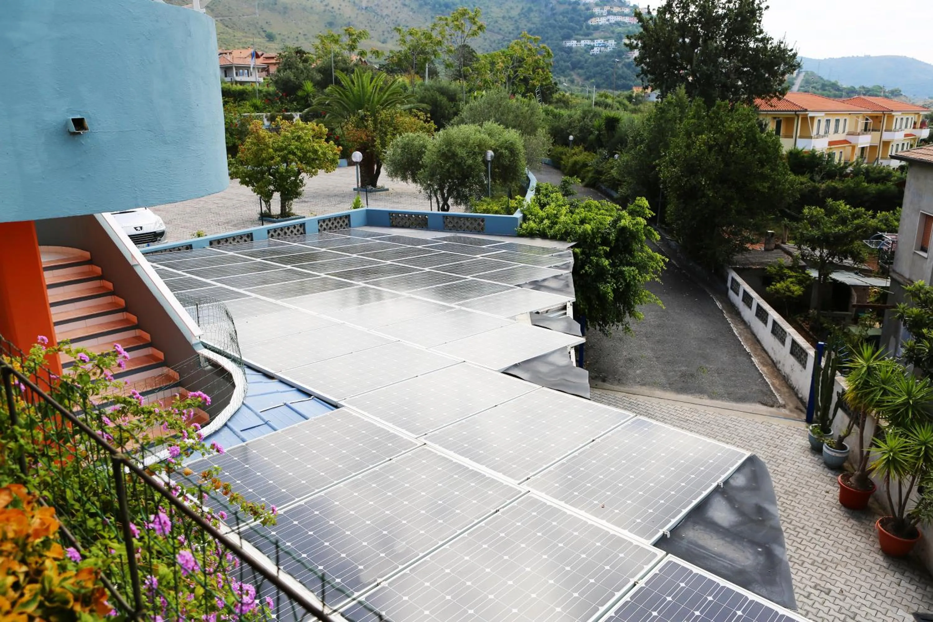 Property building in Hotel Blu Eden