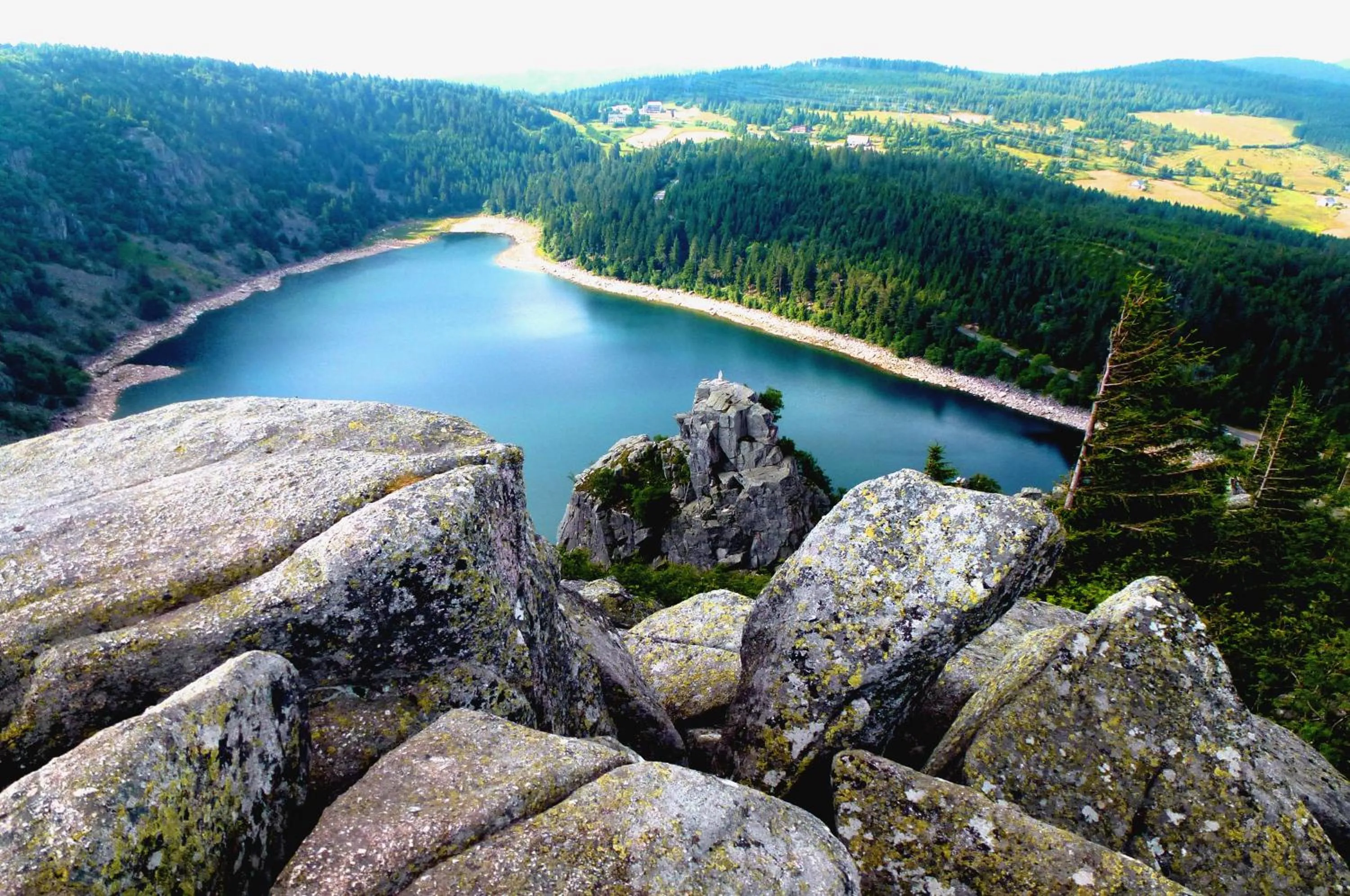 Natural landscape in Logis Hôtel - Restaurant Aux Bruyères