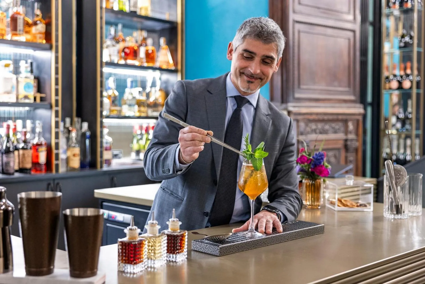 Lounge or bar in Palazzo Roma - The Leading Hotels of the World