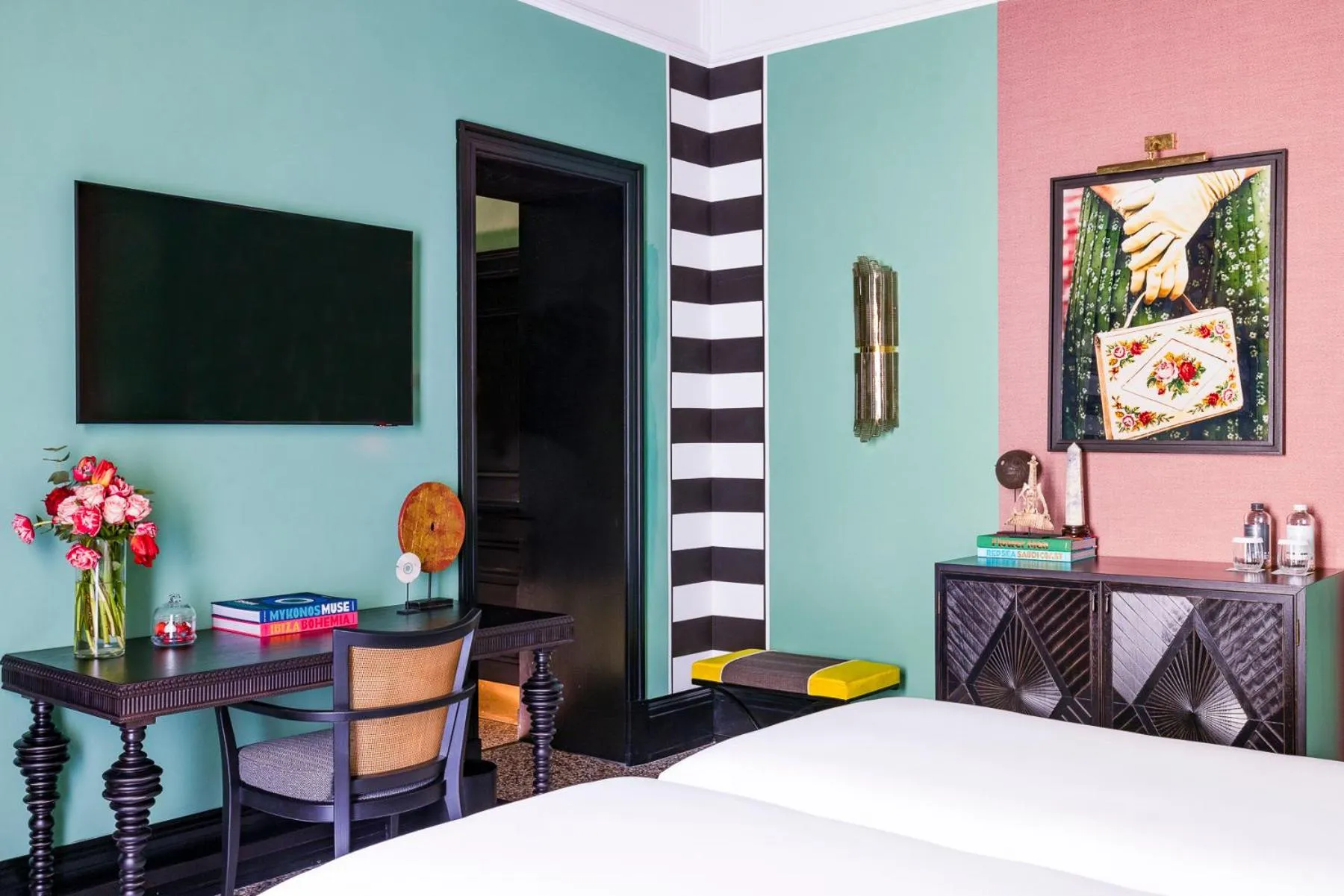 Bedroom, Bed in Palazzo Roma - The Leading Hotels of the World