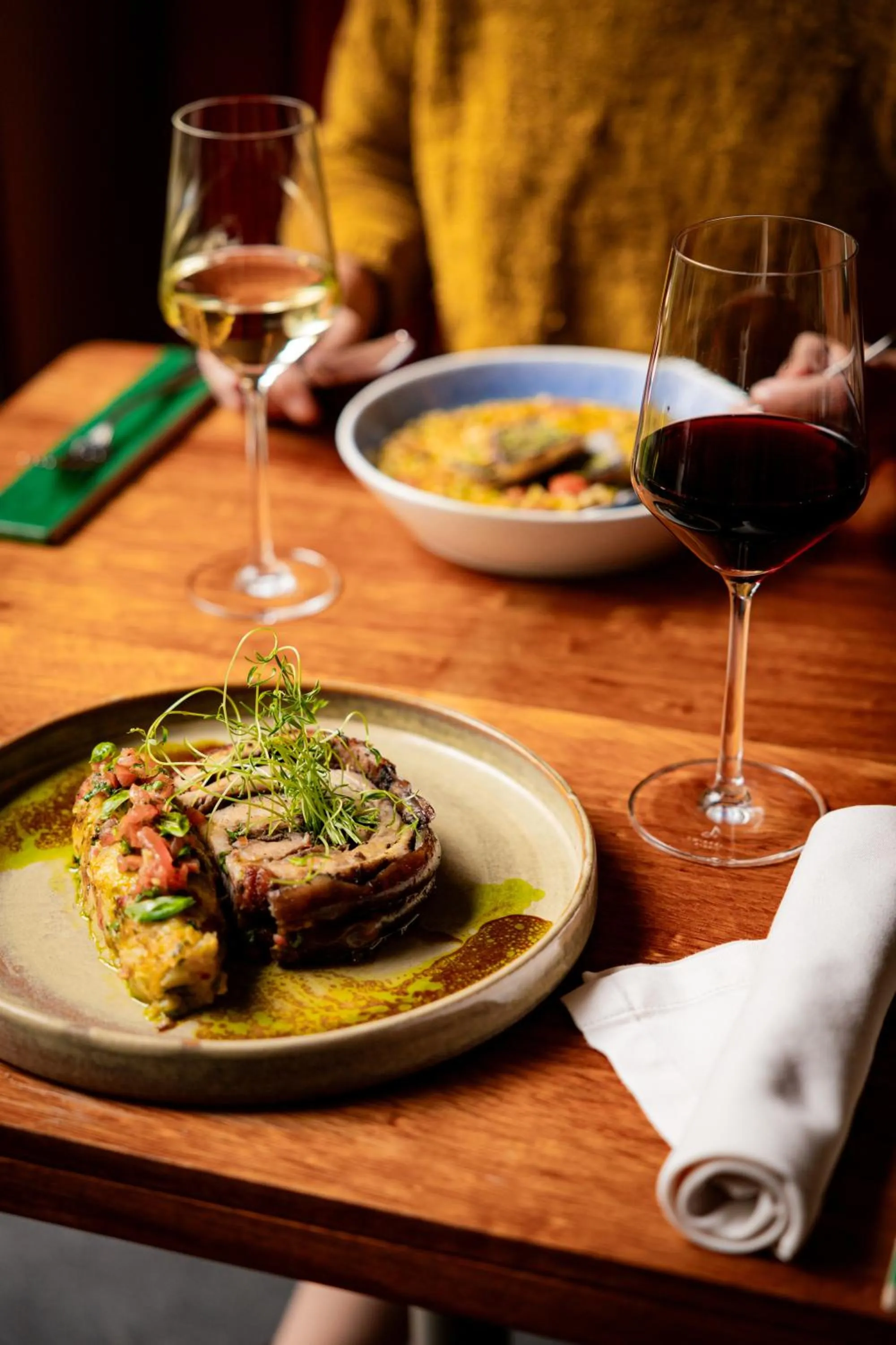 Restaurant/places to eat in NINE DOTS Azorean Art Boutique Hotel