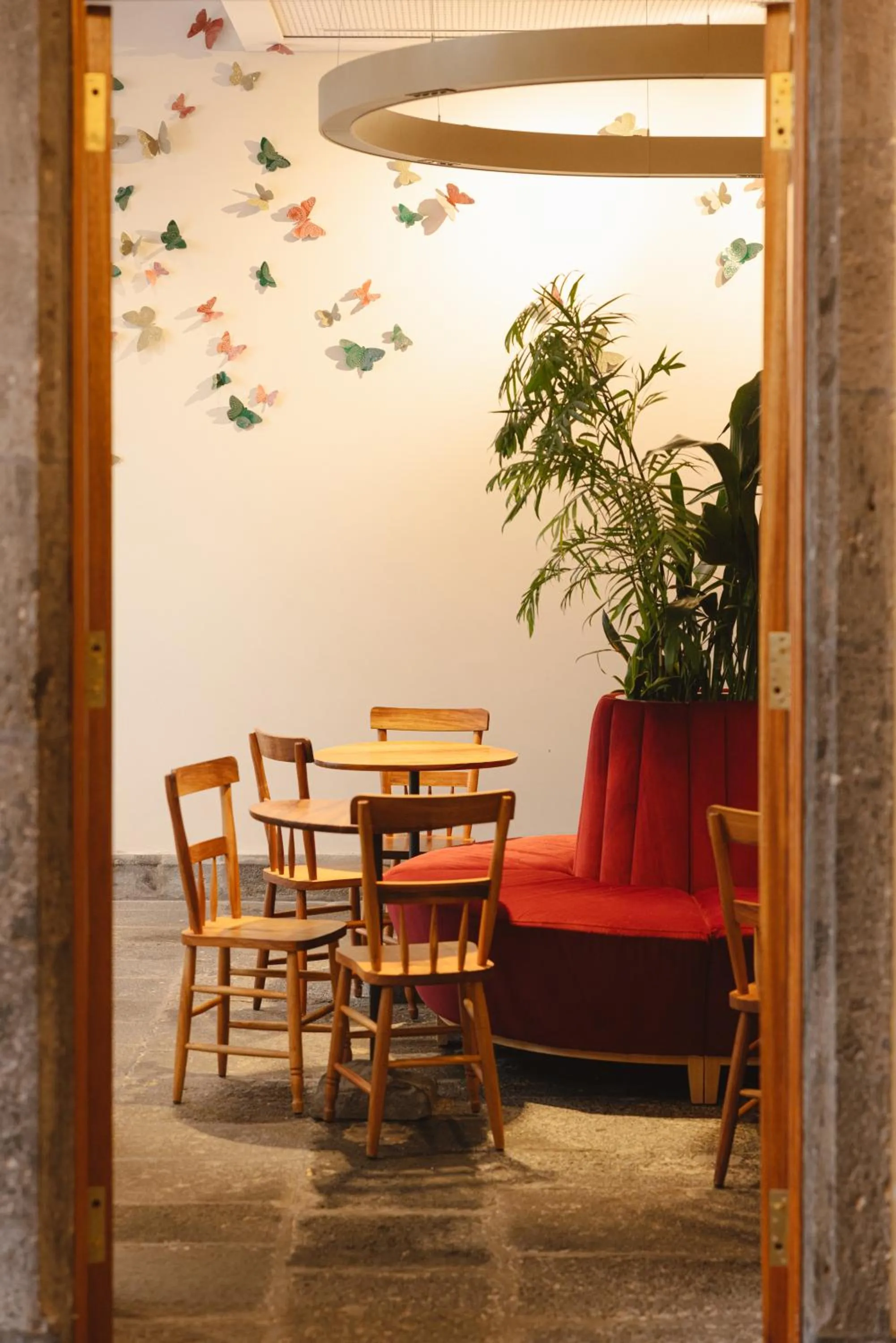 Lounge or bar in NINE DOTS Azorean Art Boutique Hotel