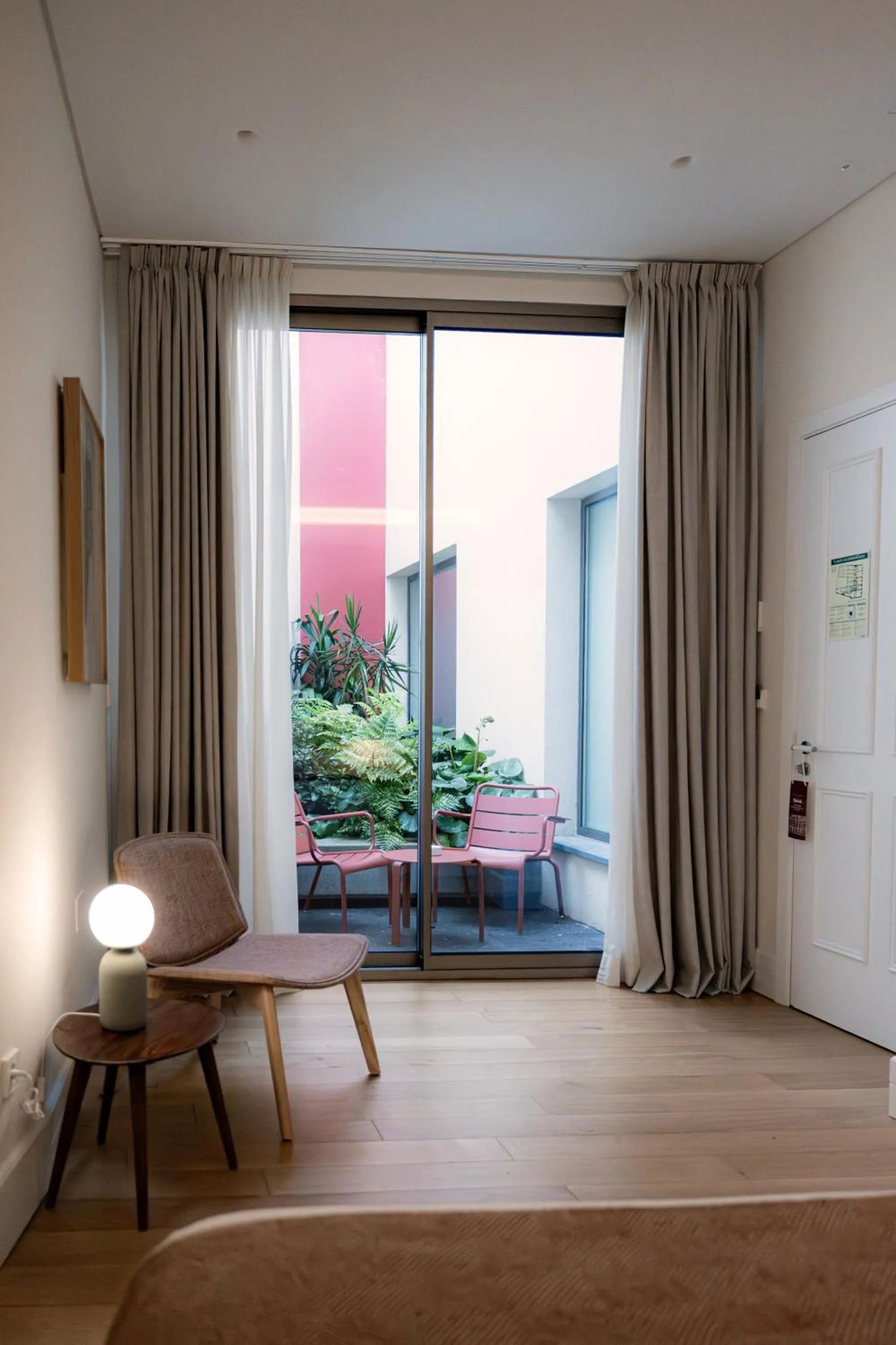 Patio in NINE DOTS Azorean Art Boutique Hotel