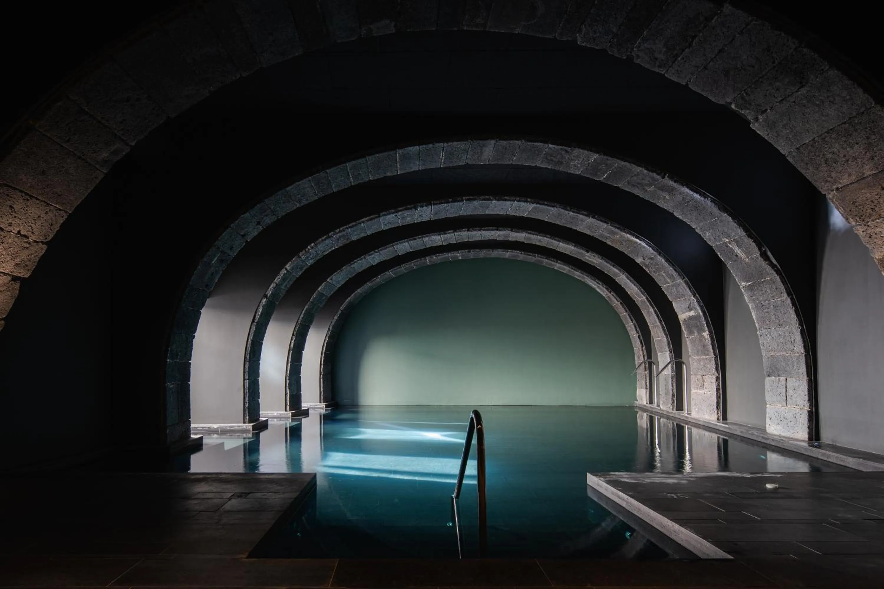 Swimming pool in NINE DOTS Azorean Art Boutique Hotel
