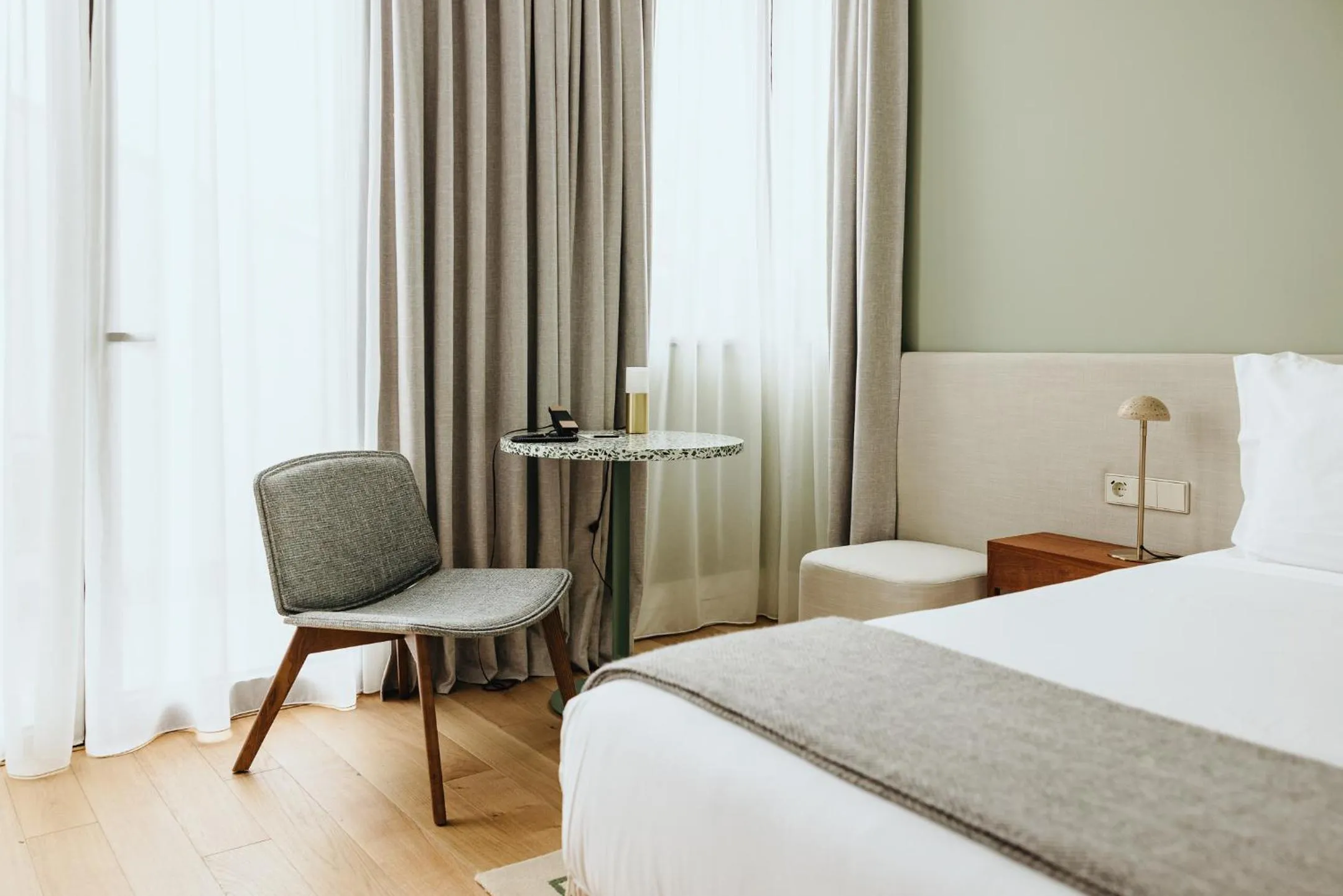 Bedroom, Bed in NINE DOTS Azorean Art Boutique Hotel