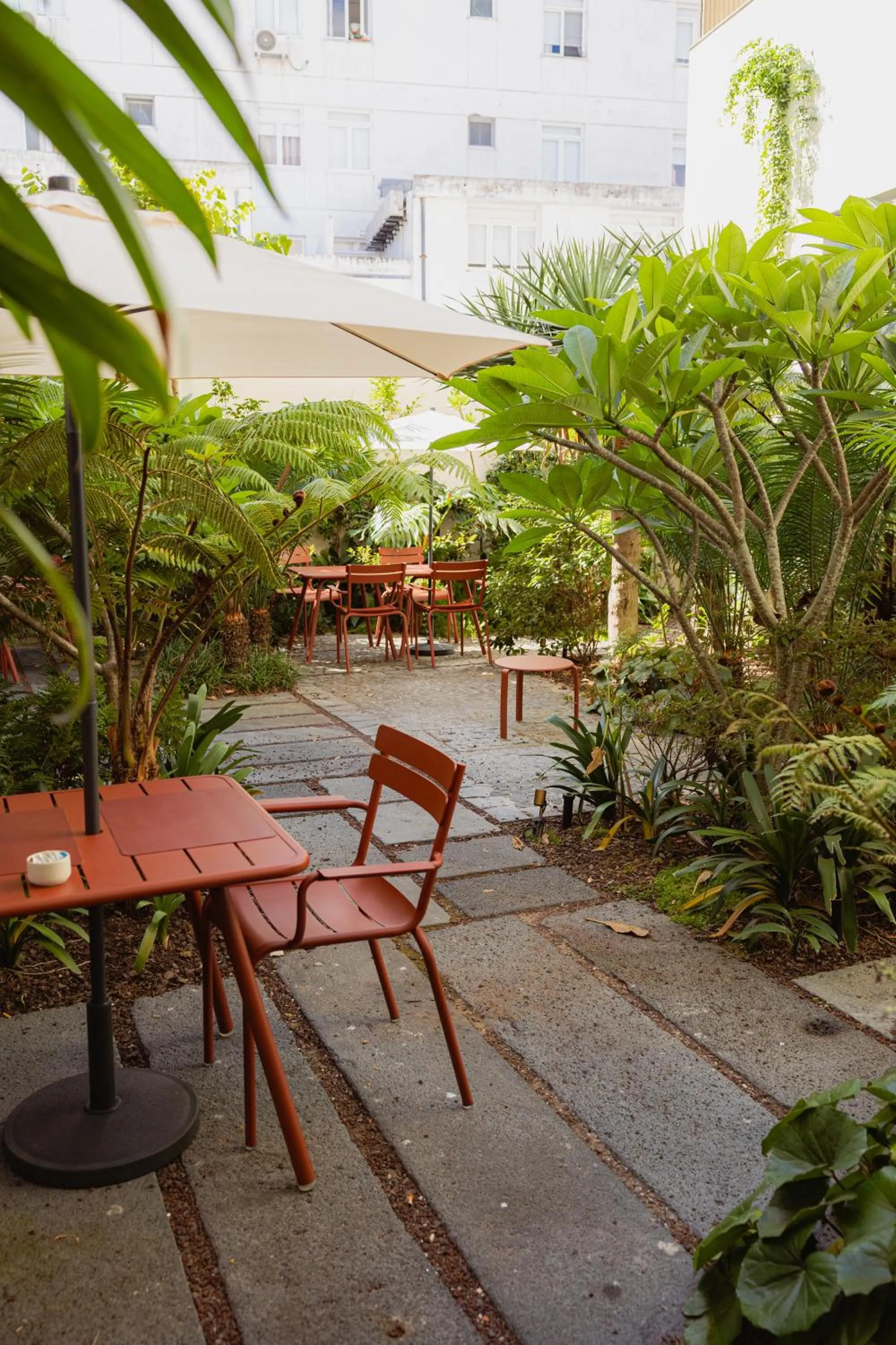 Garden in NINE DOTS Azorean Art Boutique Hotel