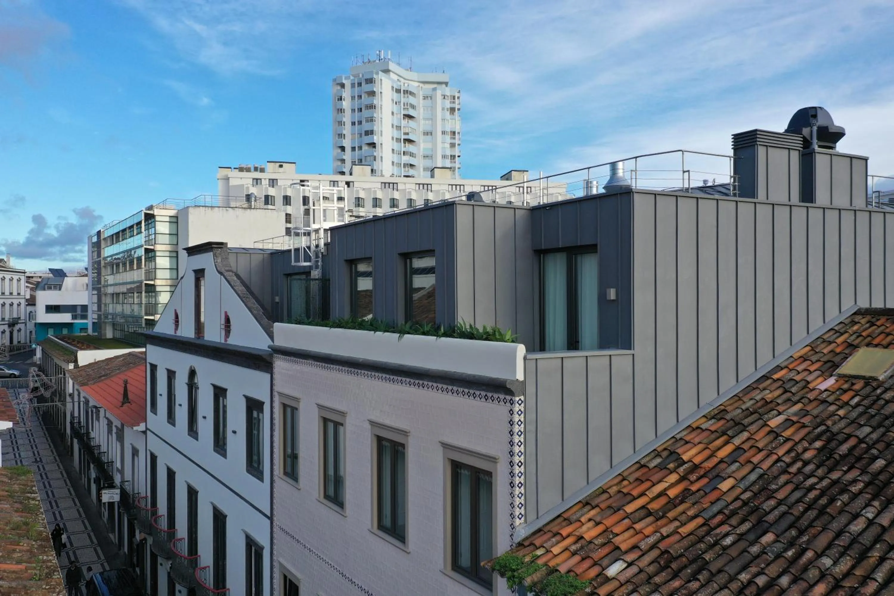 Property building in NINE DOTS Azorean Art Boutique Hotel