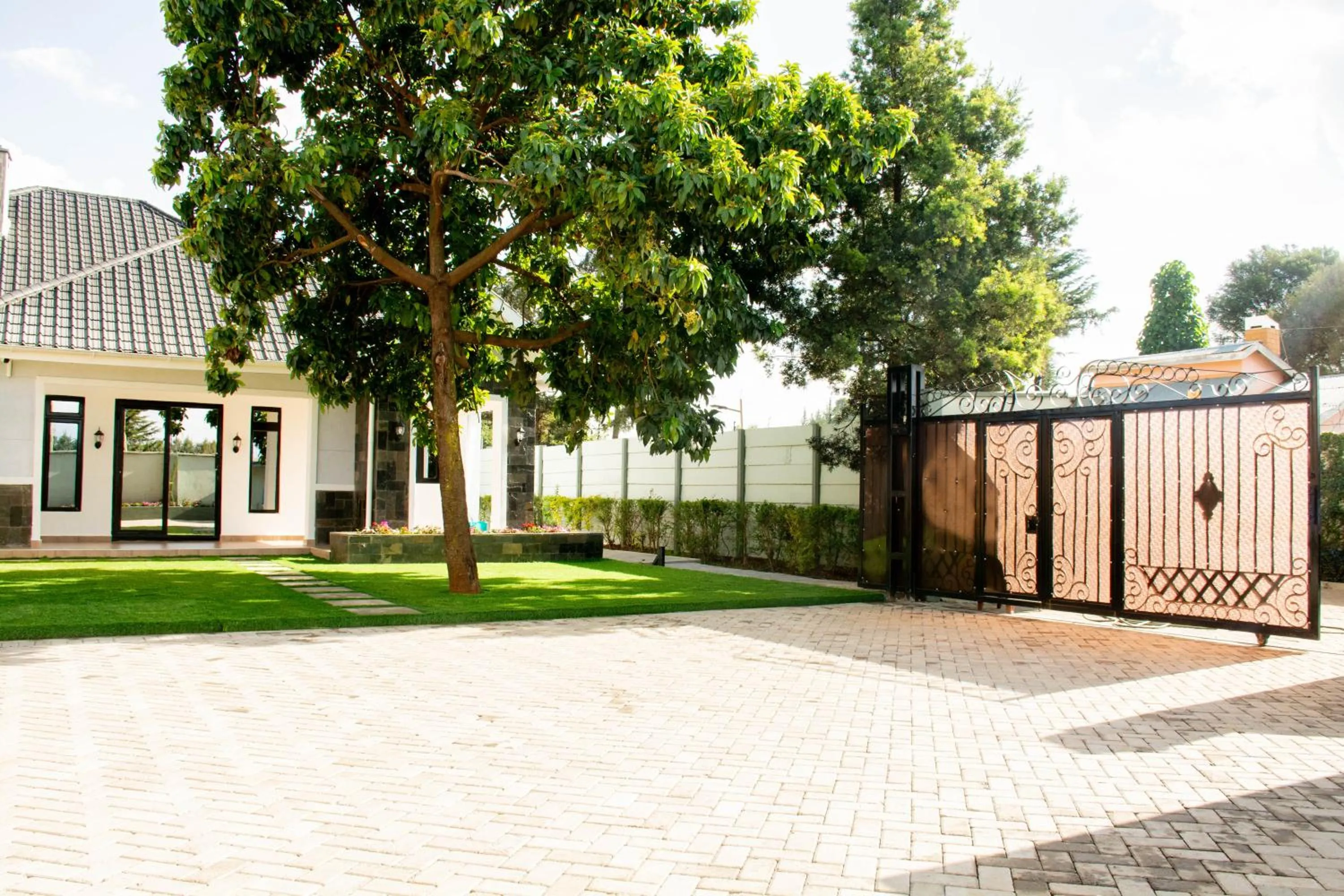 Garden in Blueberry Villas