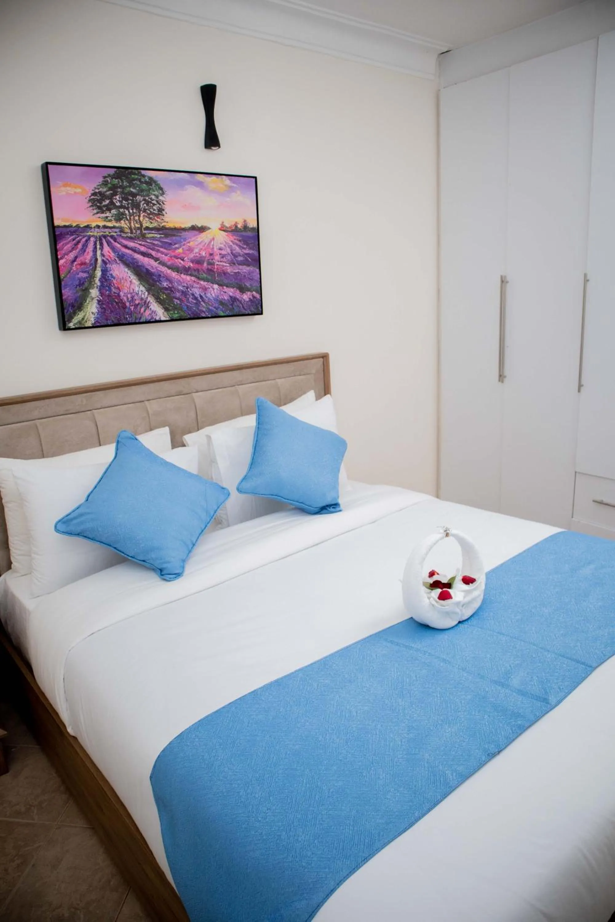 Bed in Blueberry Villas