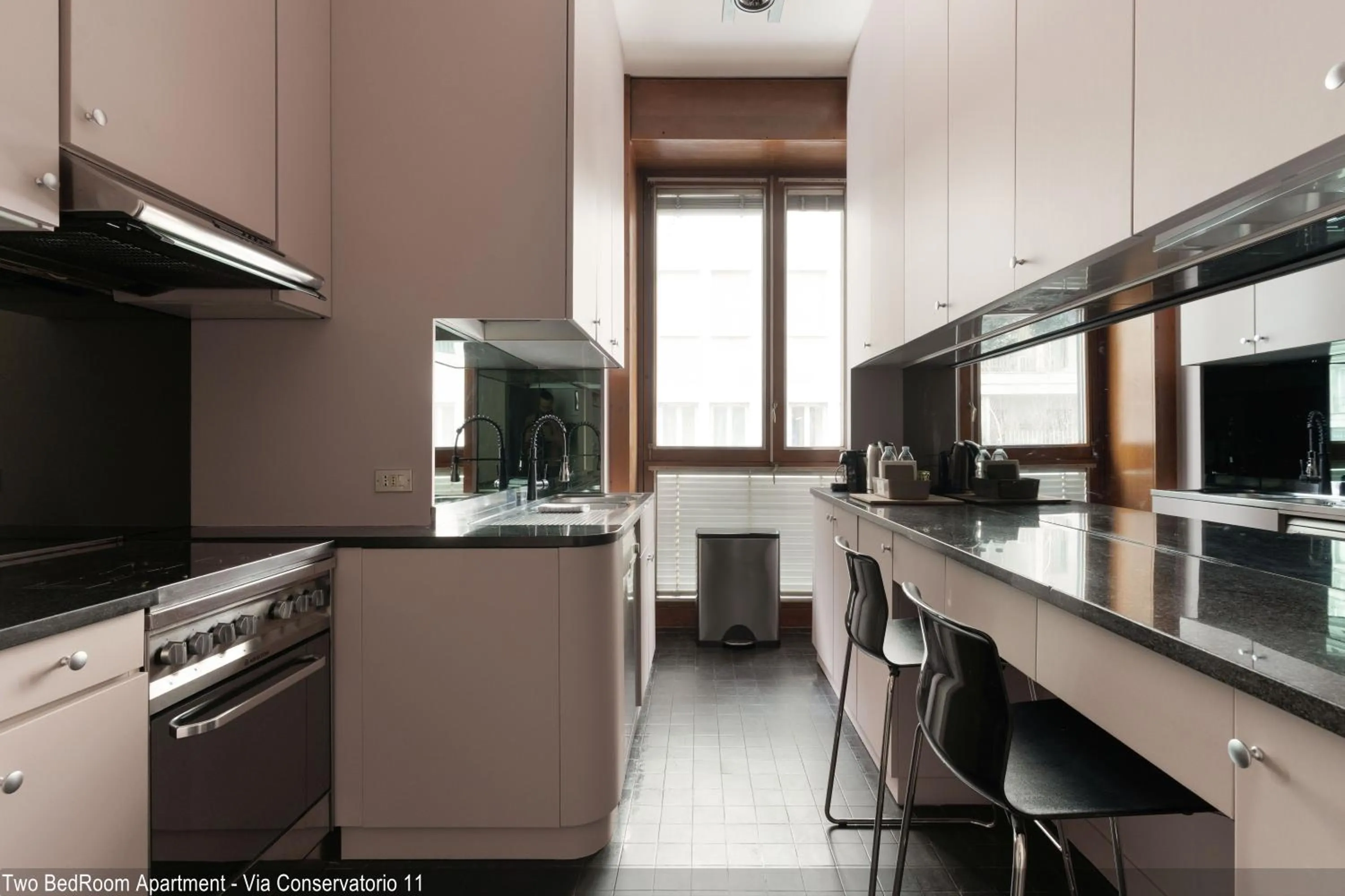 Kitchen or kitchenette in Brera Apartments in San Babila
