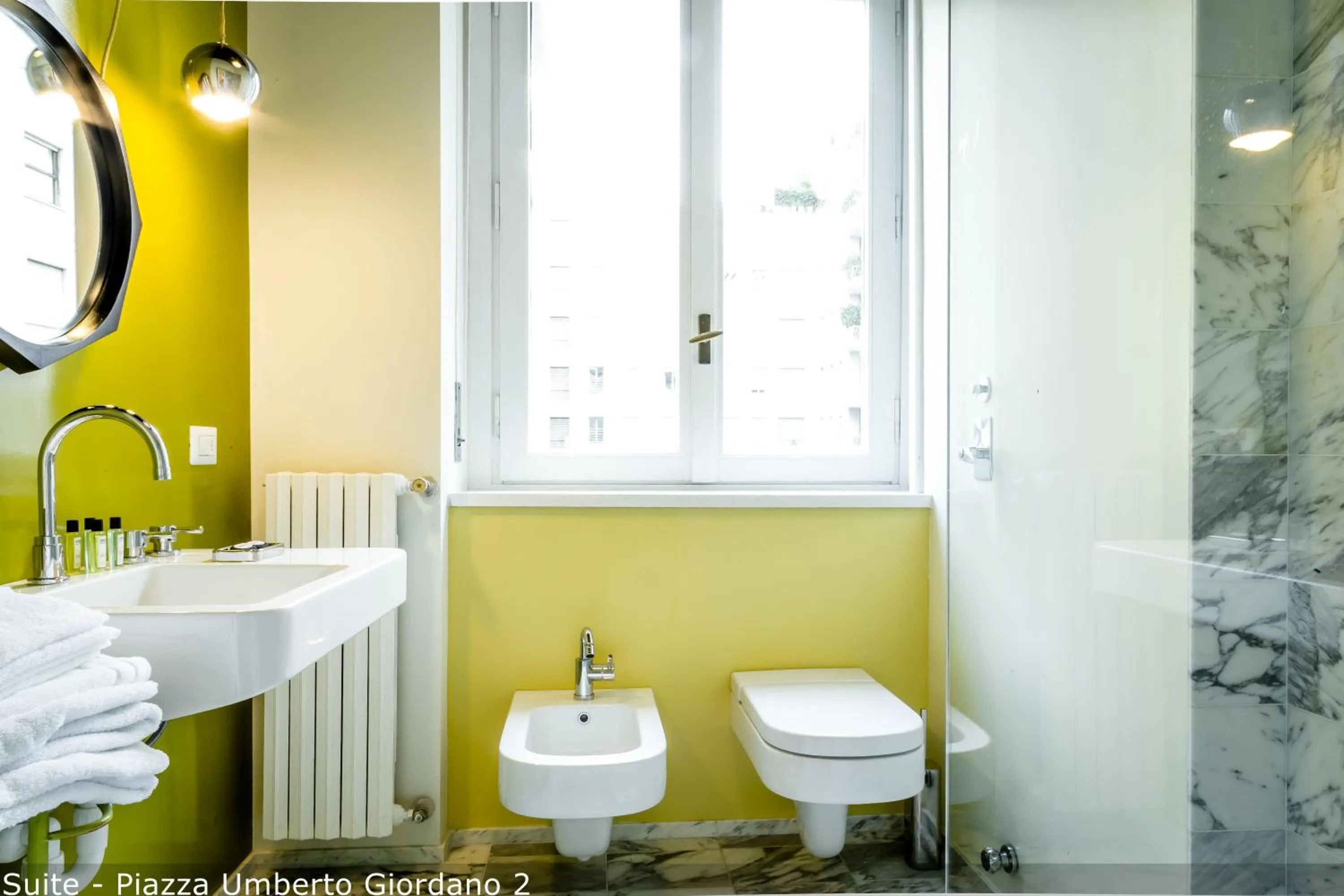 Toilet in Brera Apartments in San Babila