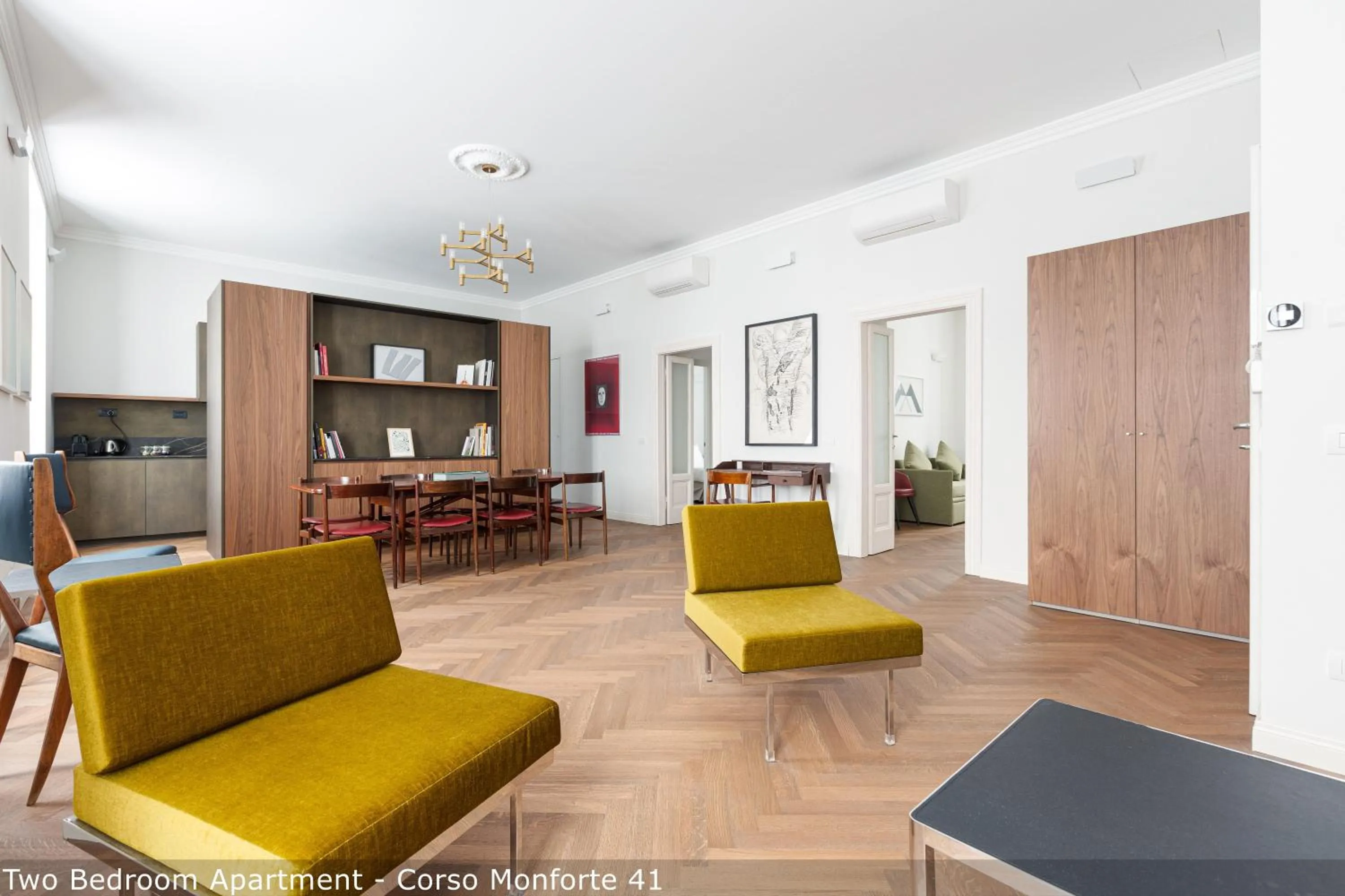 Kitchen or kitchenette in Brera Apartments in San Babila