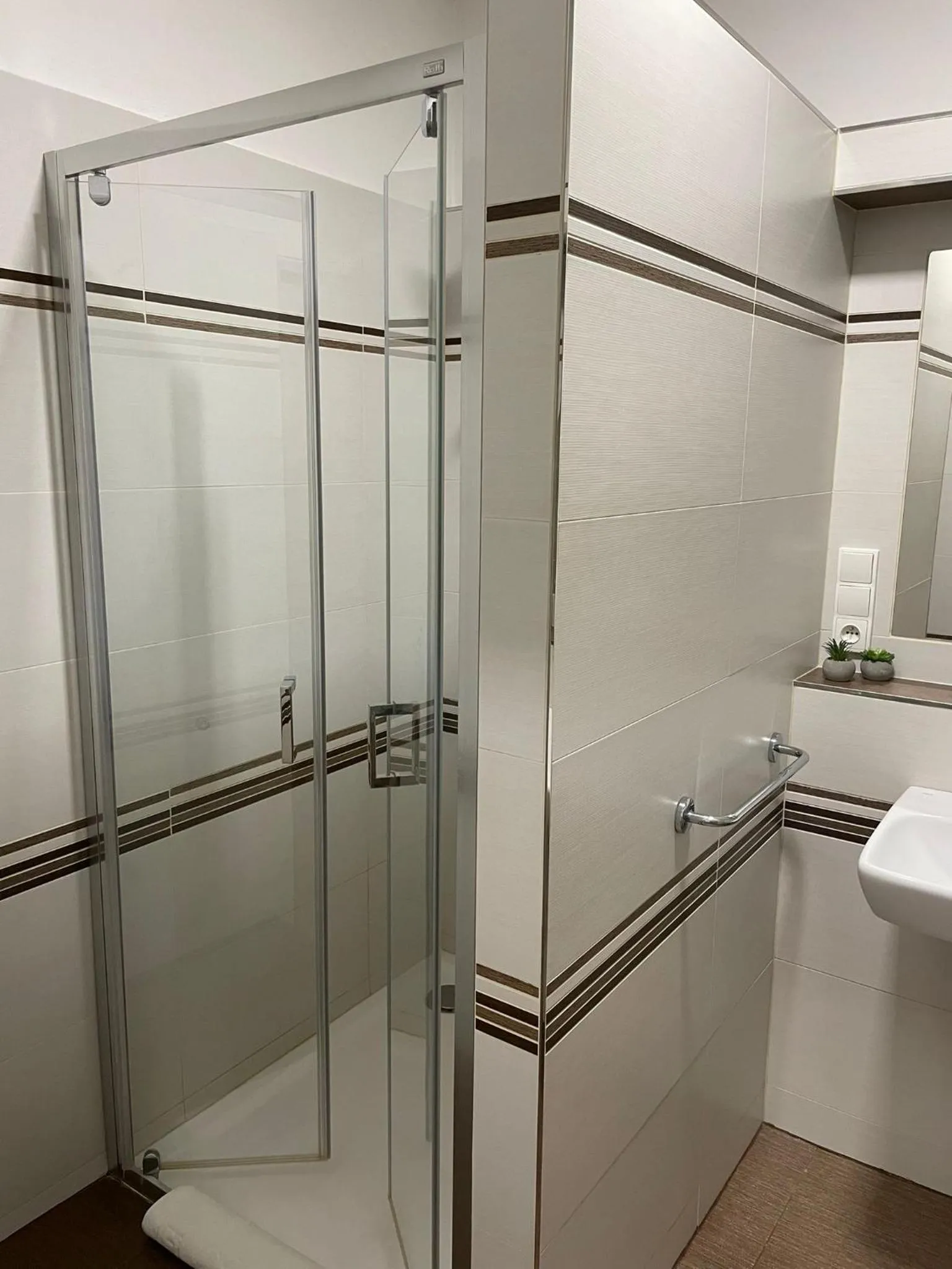 Shower in Hotel U města Prahy Náchod