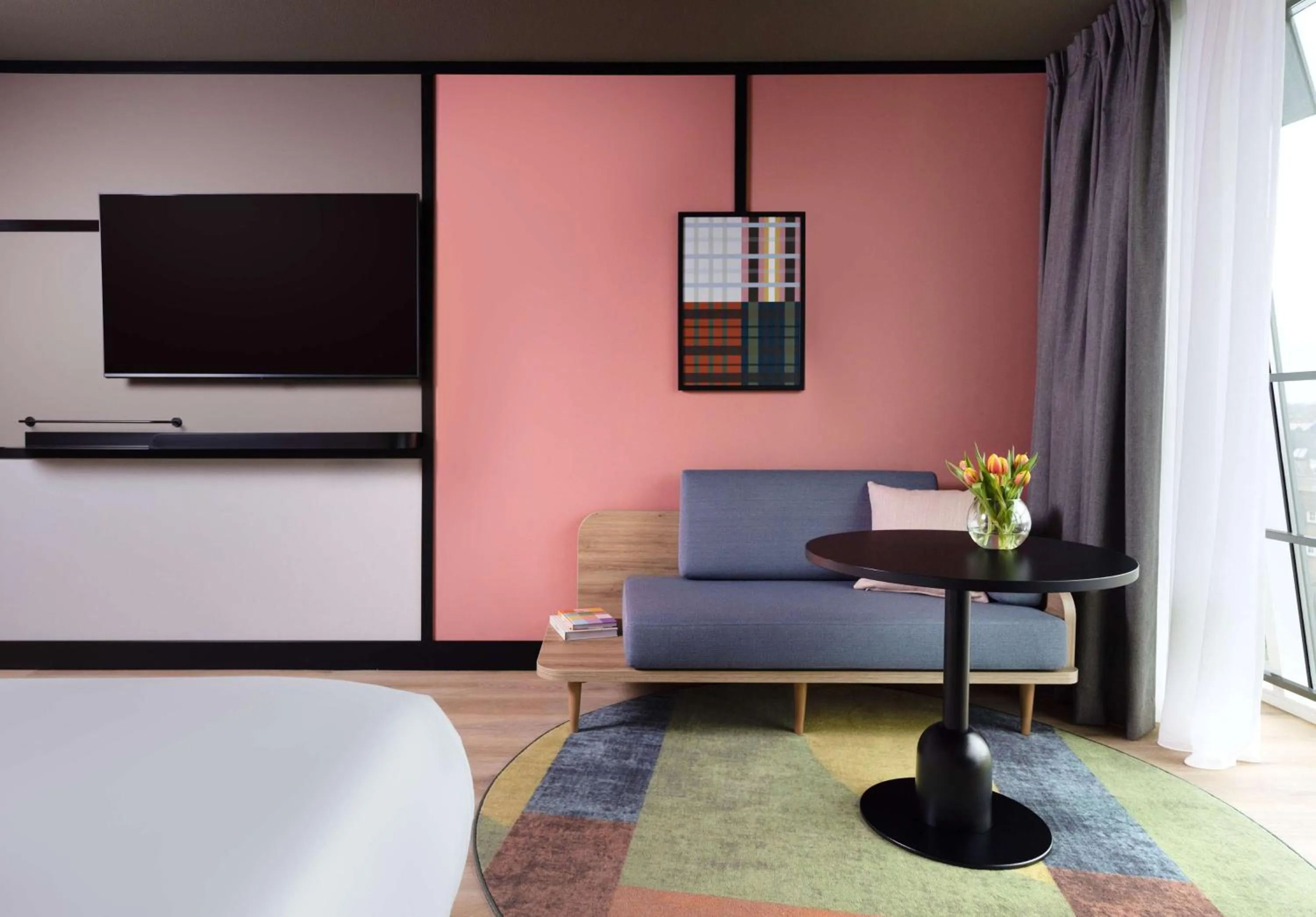 Bedroom, Bed in Avani Museum Quarter Amsterdam Hotel