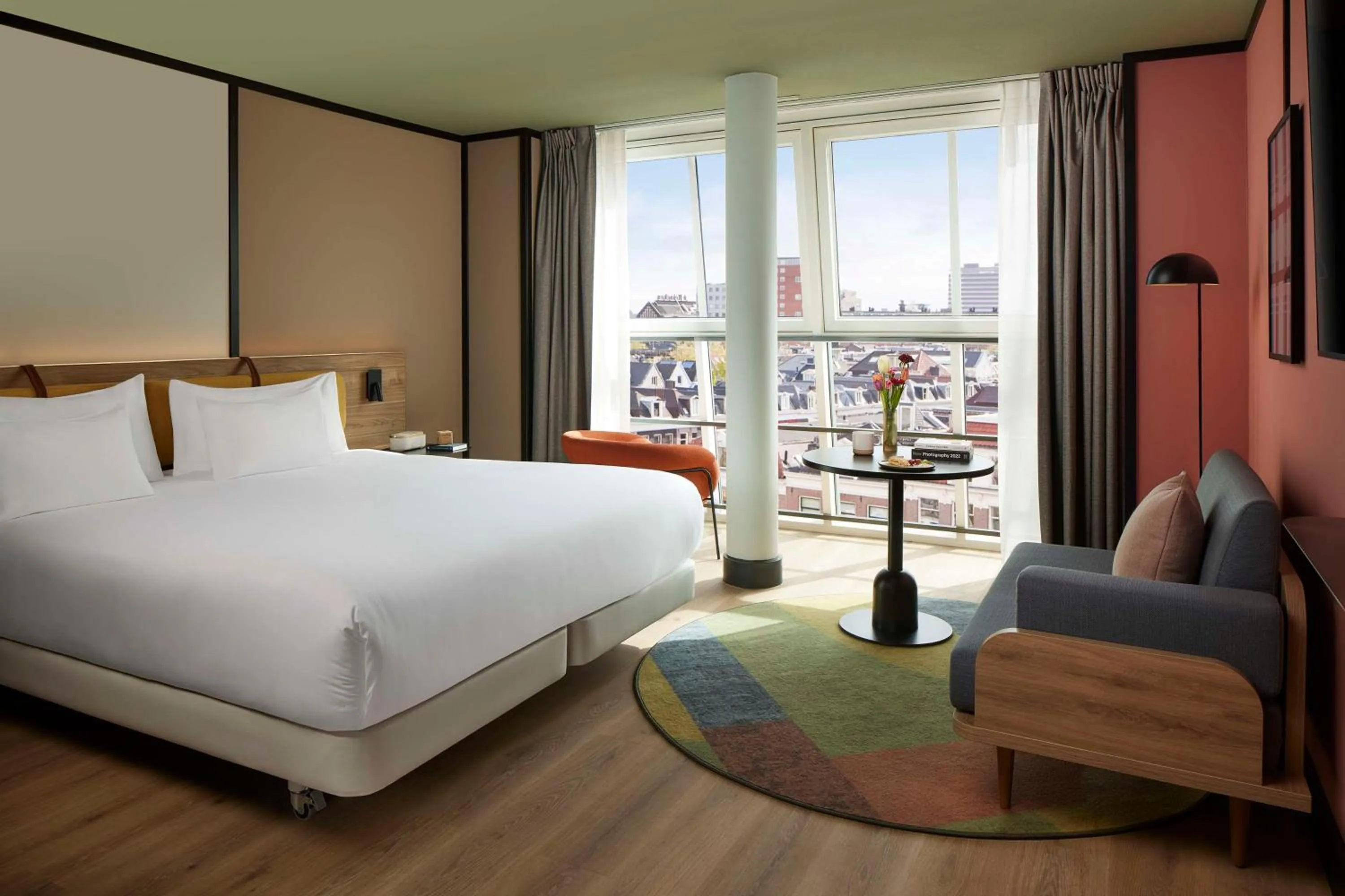 Bedroom, Bed in Avani Museum Quarter Amsterdam Hotel