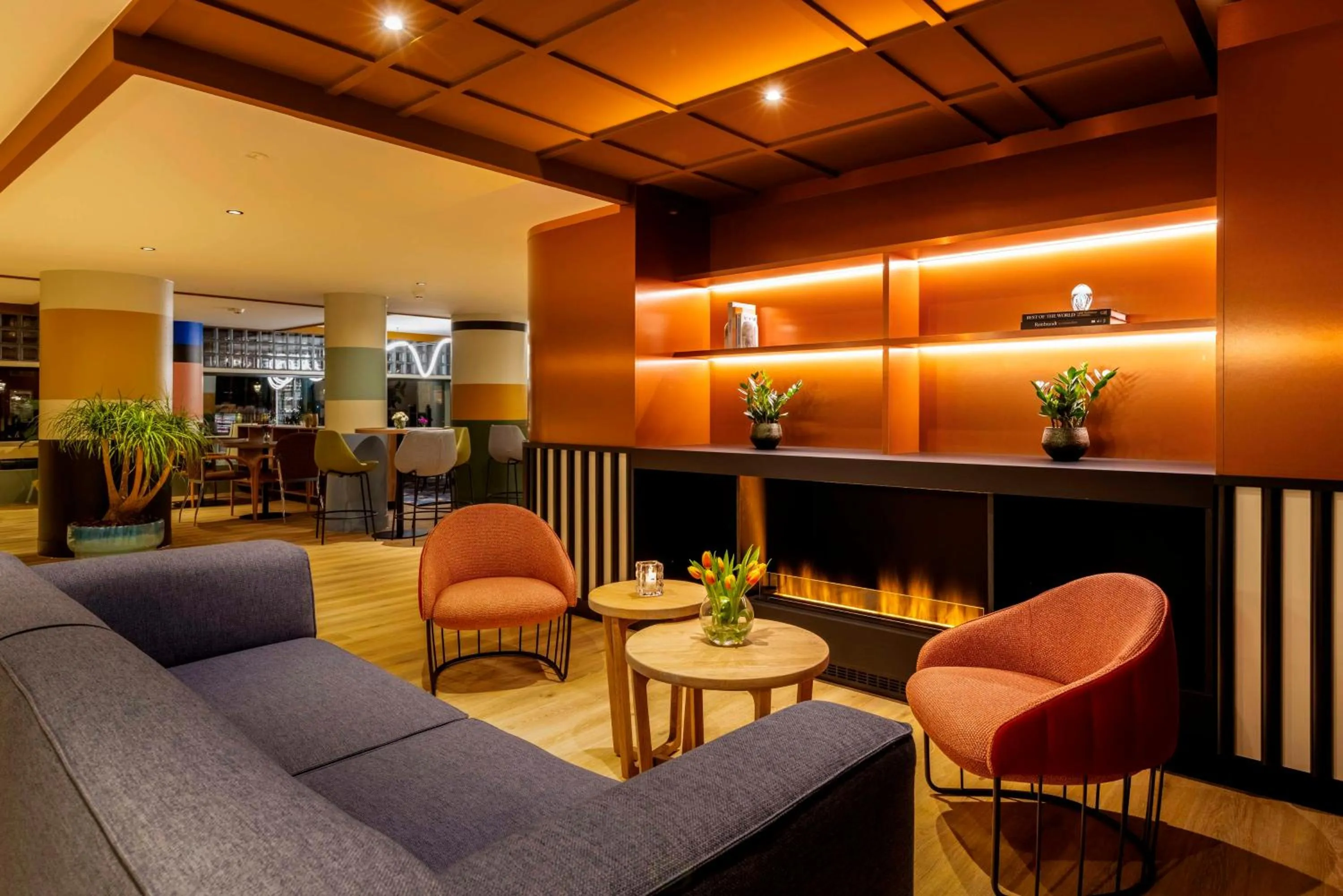 Lobby or reception in Avani Museum Quarter Amsterdam Hotel