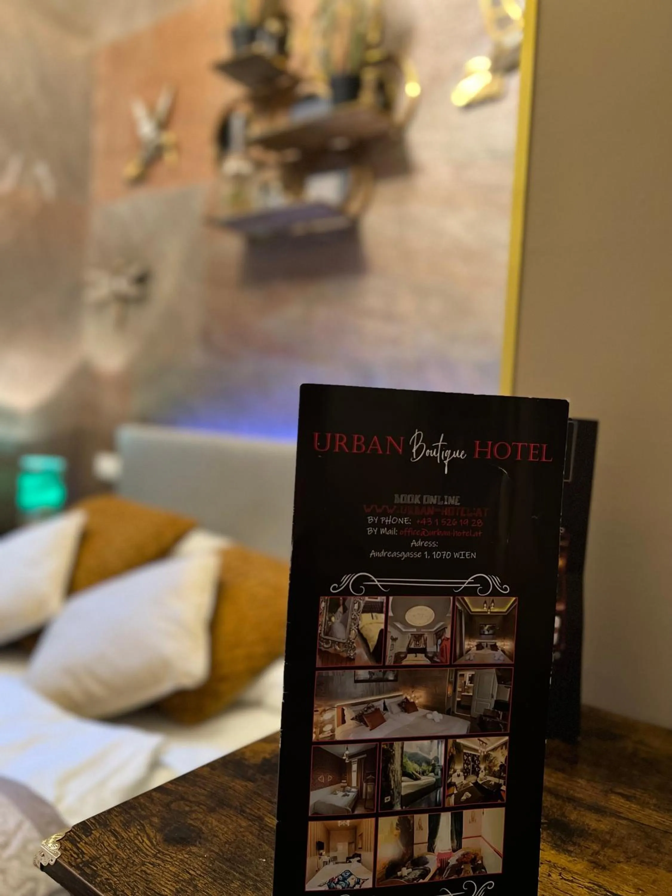 Decorative detail in Urban Boutique Hotel