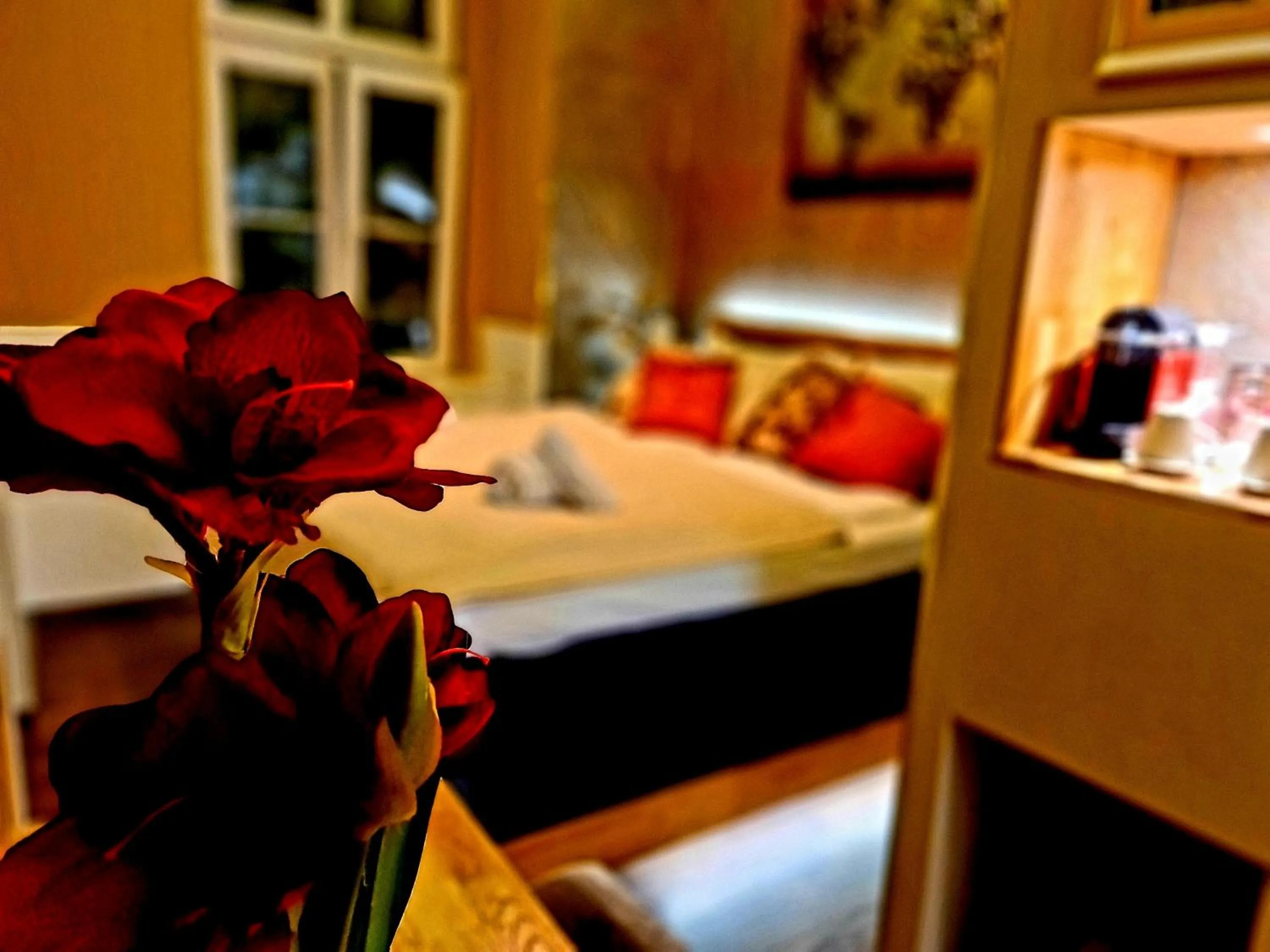 Decorative detail, Bed in Urban Boutique Hotel