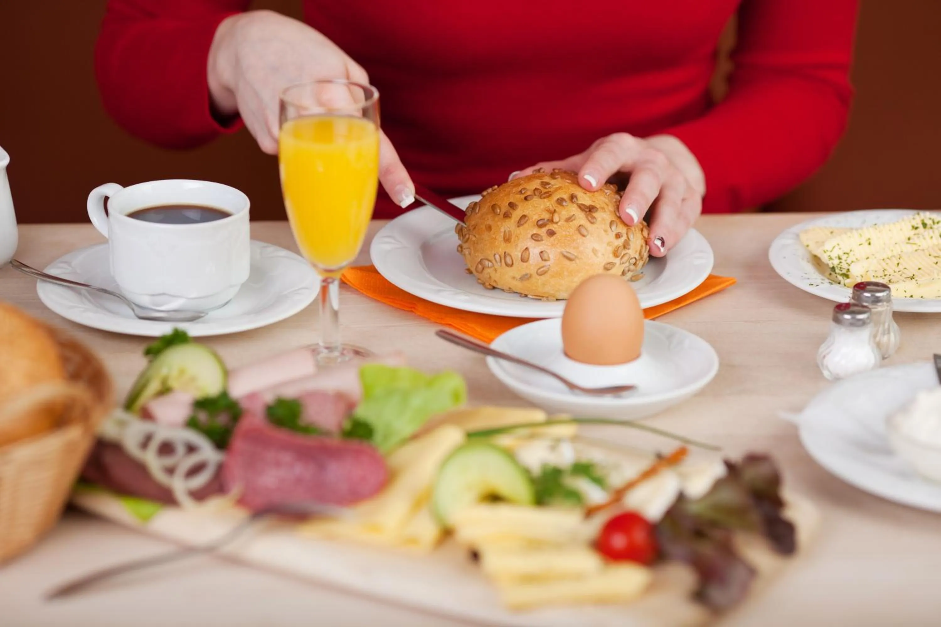 Food close-up in Urban Boutique Hotel